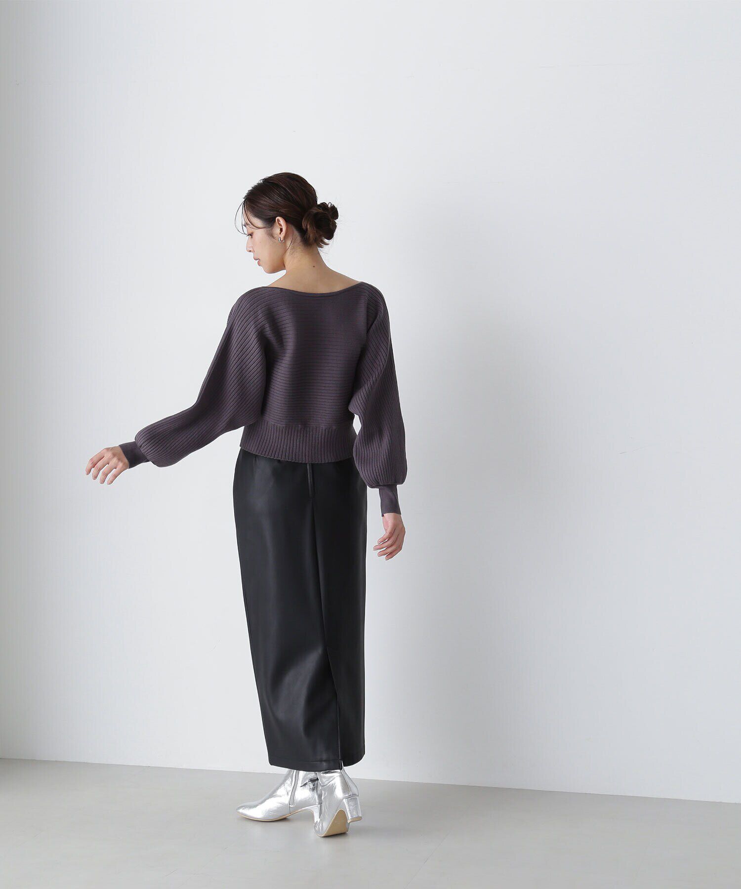  「2wayツイストデザインニット　24AW」|ニット・セーター|