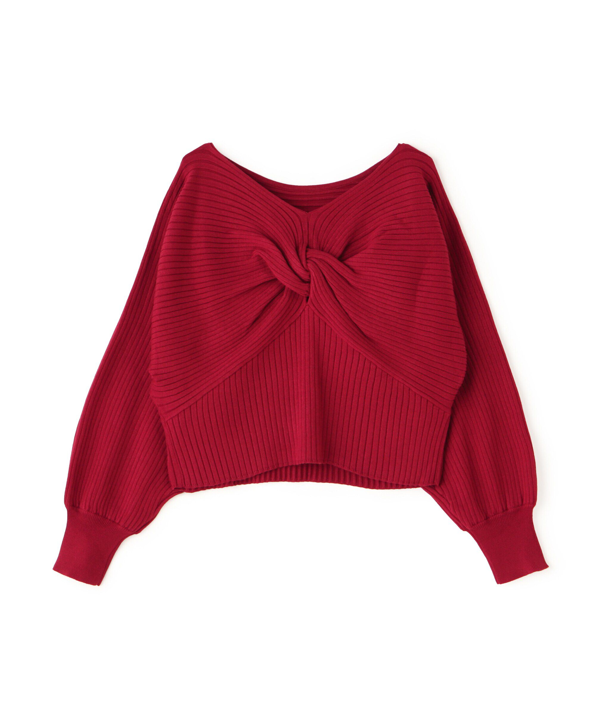  「2wayツイストデザインニット　24AW」|ニット・セーター|