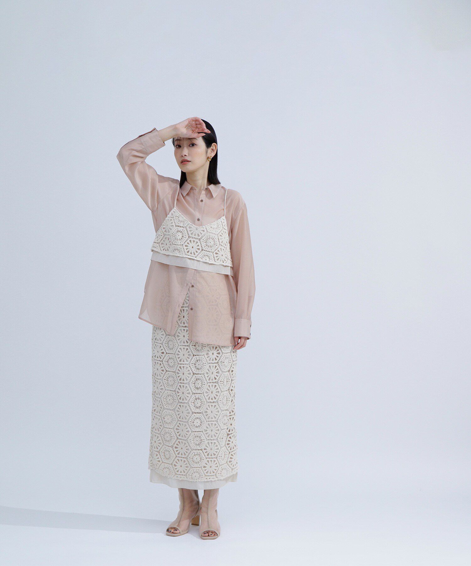  「シアーオーバーシャツ」|シャツ・ブラウス|