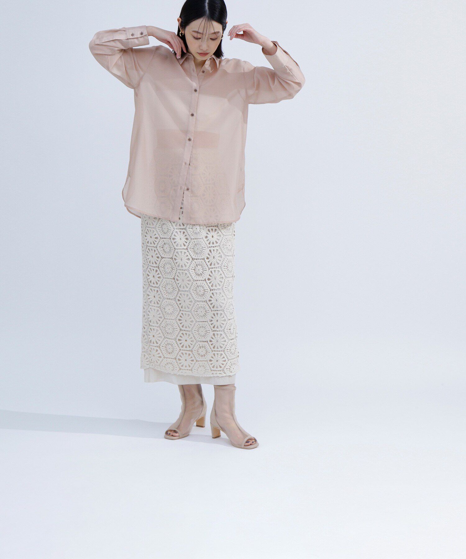  「シアーオーバーシャツ」|シャツ・ブラウス|