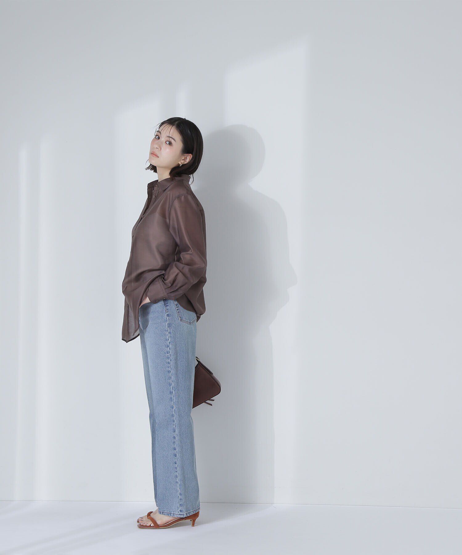  「シアーオーバーシャツ」|シャツ・ブラウス|