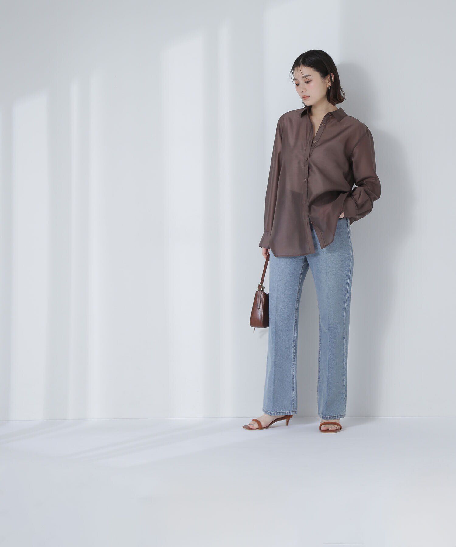  「シアーオーバーシャツ」|シャツ・ブラウス|