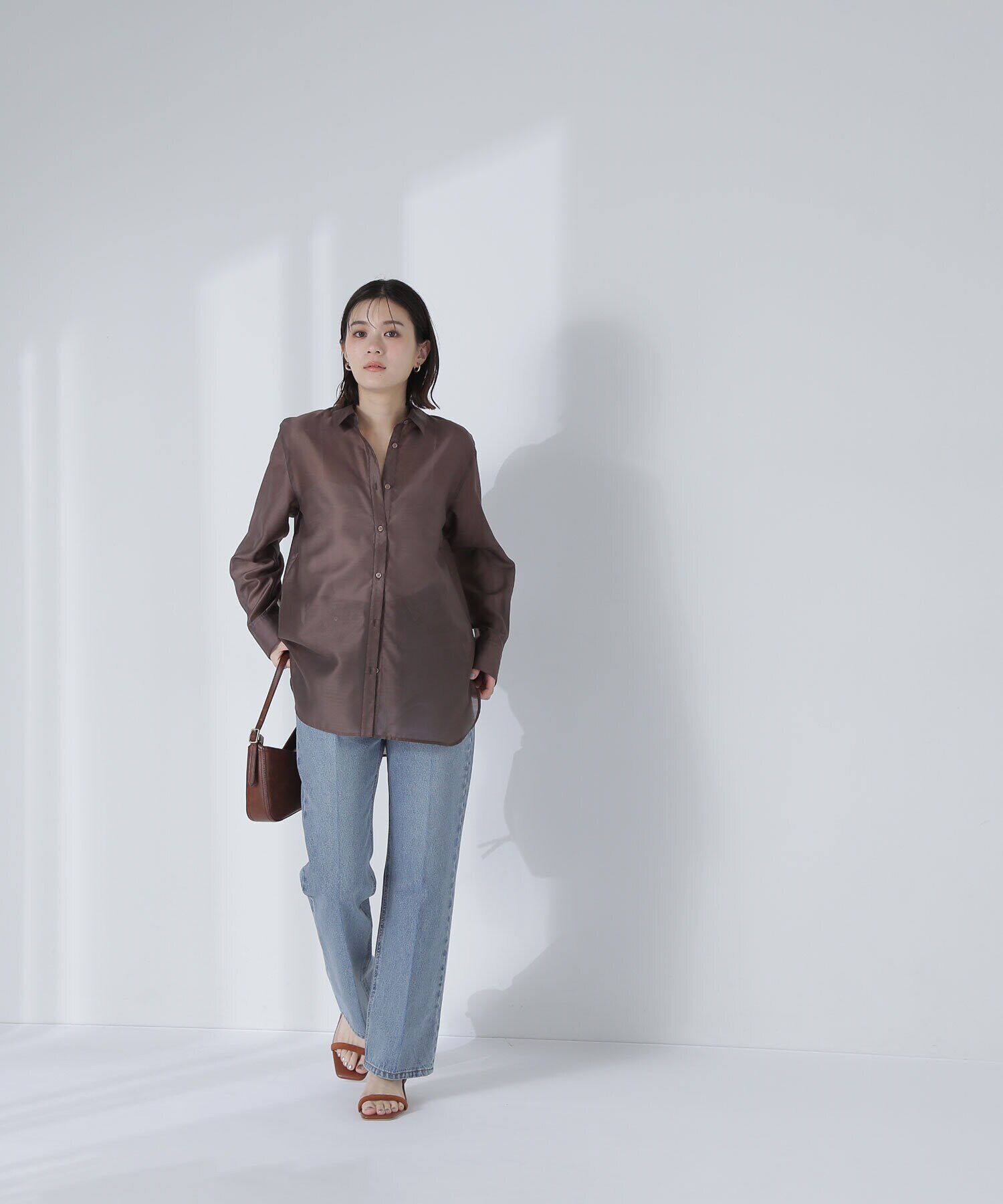  「シアーオーバーシャツ」|シャツ・ブラウス|