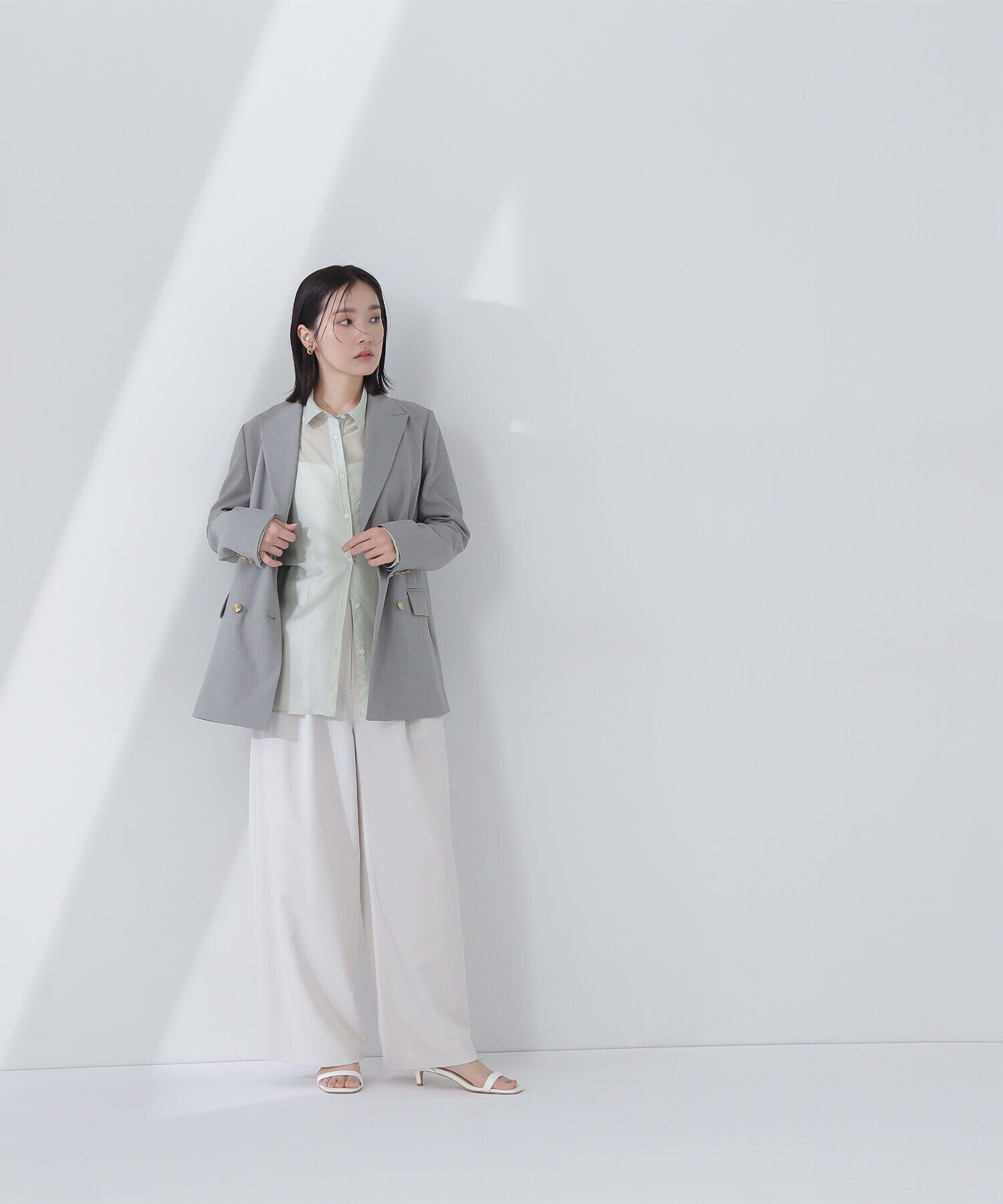  「シアーオーバーシャツ」|シャツ・ブラウス|