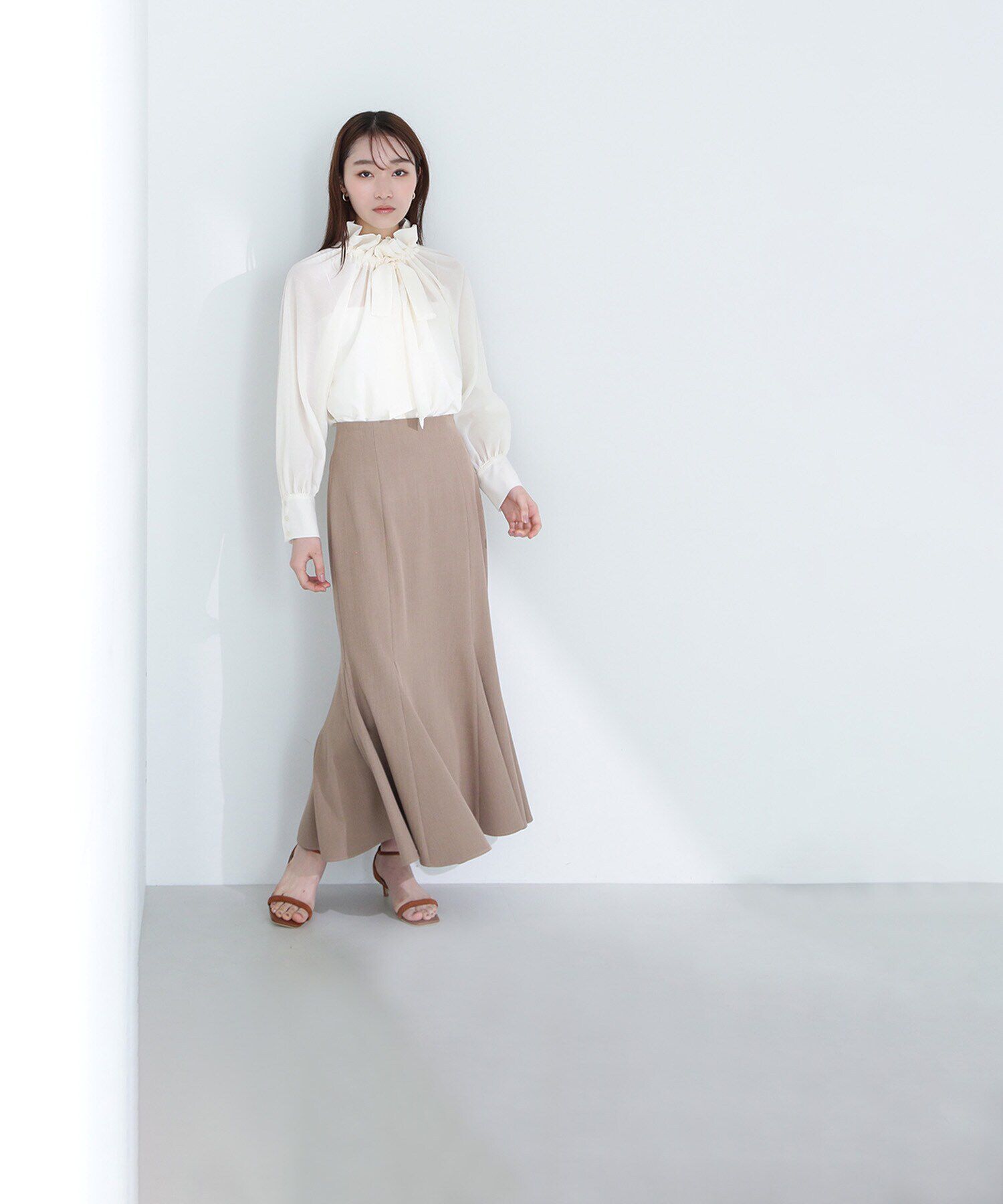  「シアーボウタイブラウス」|シャツ・ブラウス|