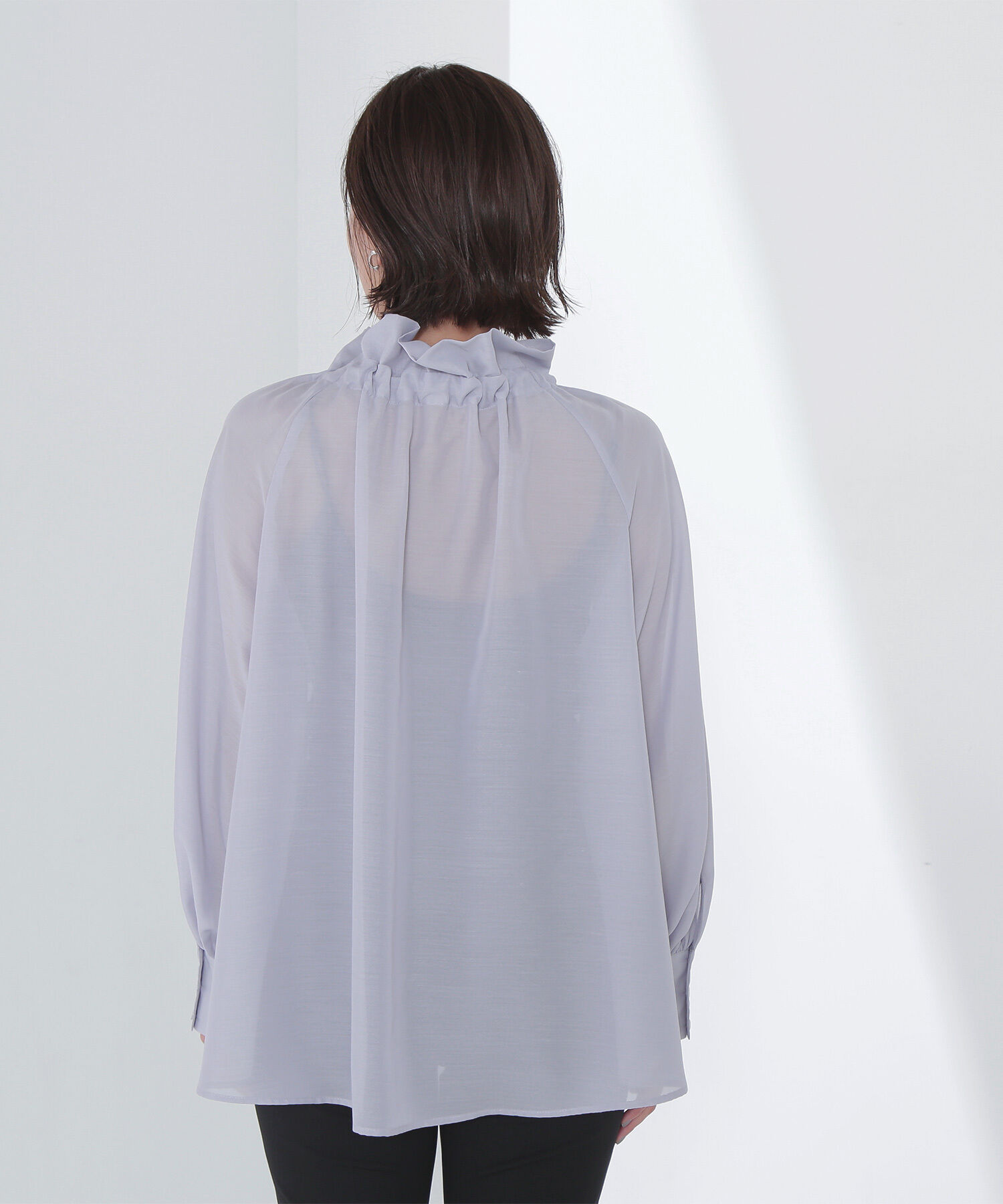  「シアーボウタイブラウス」|シャツ・ブラウス|