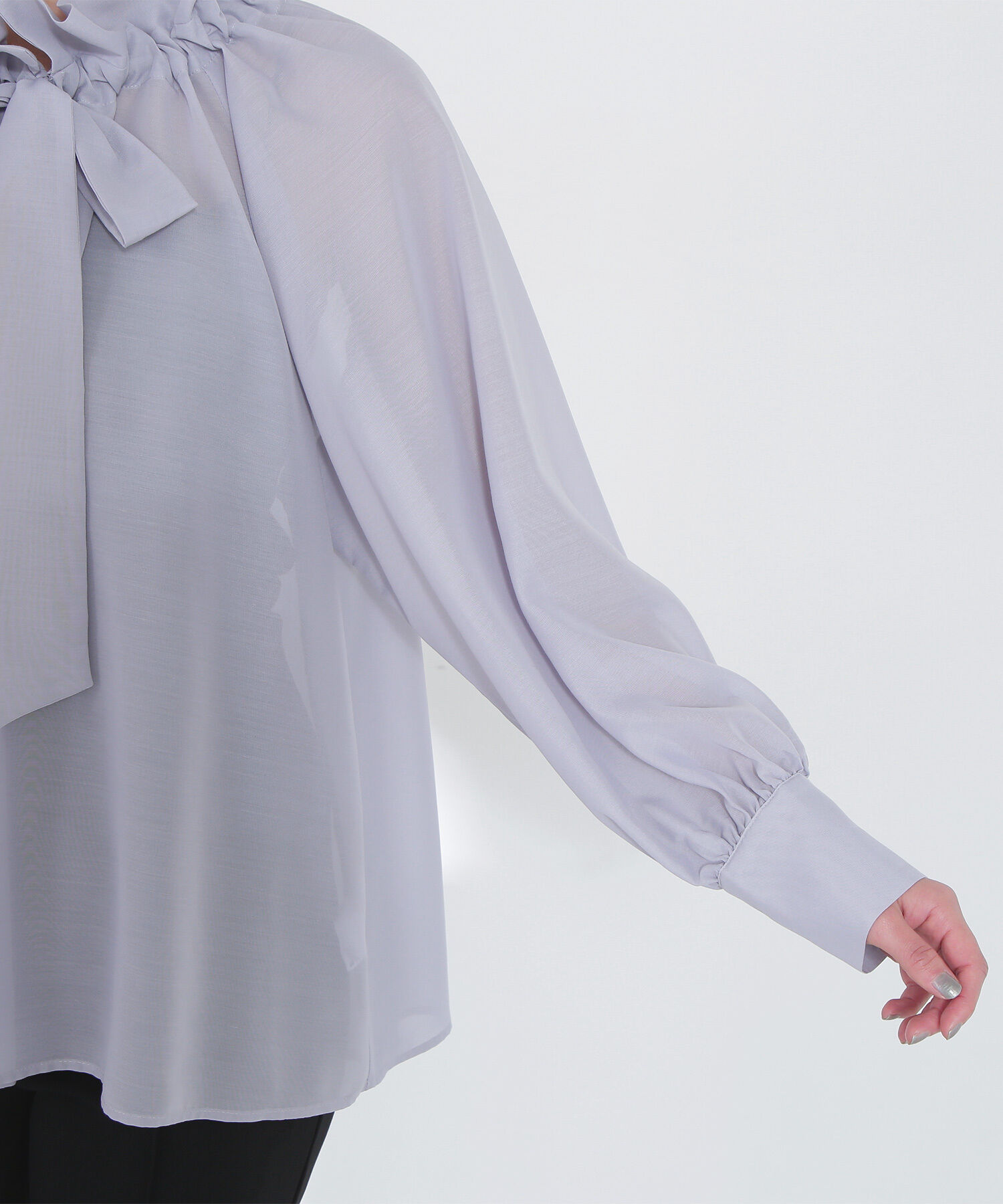  「シアーボウタイブラウス」|シャツ・ブラウス|