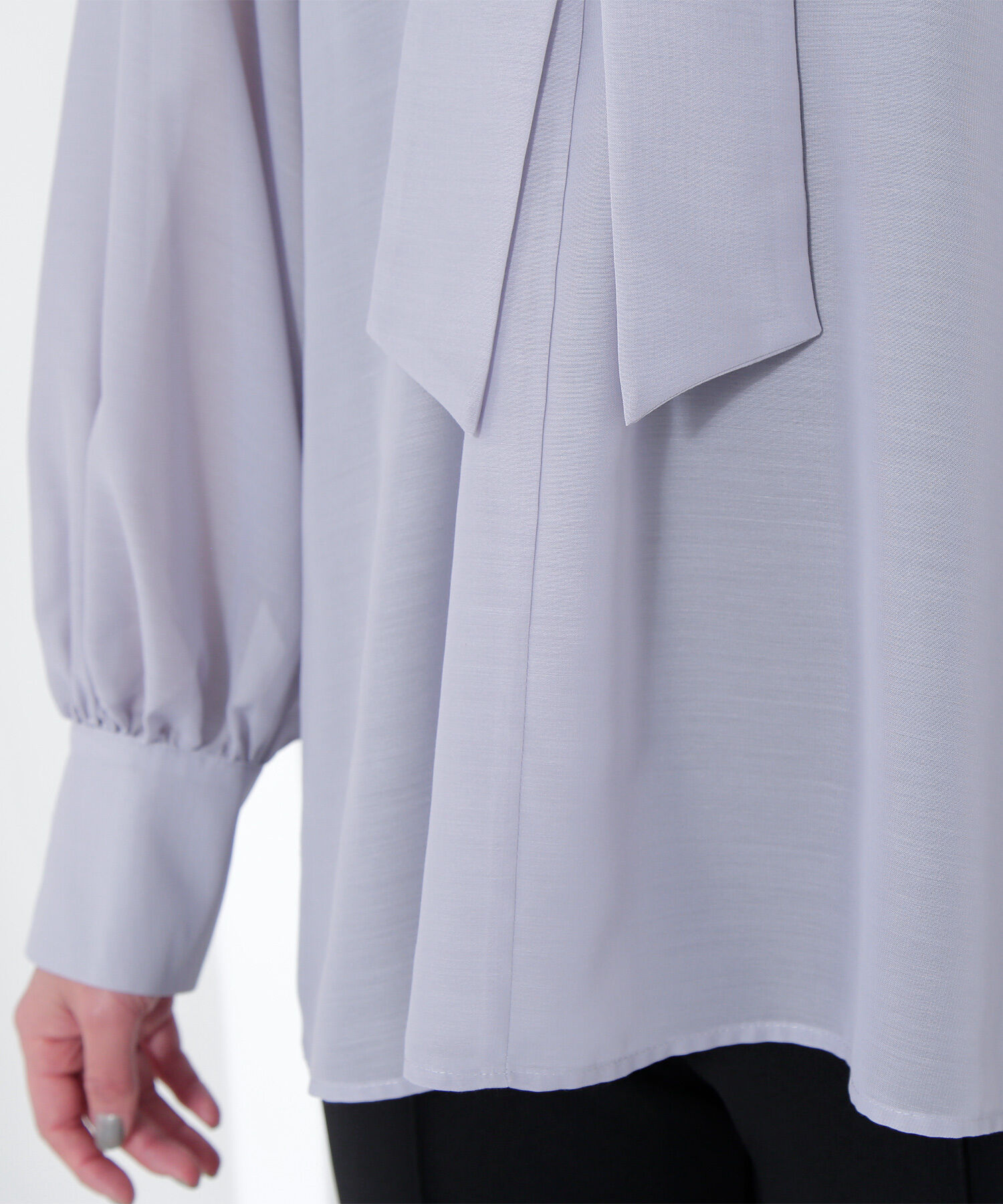  「シアーボウタイブラウス」|シャツ・ブラウス|