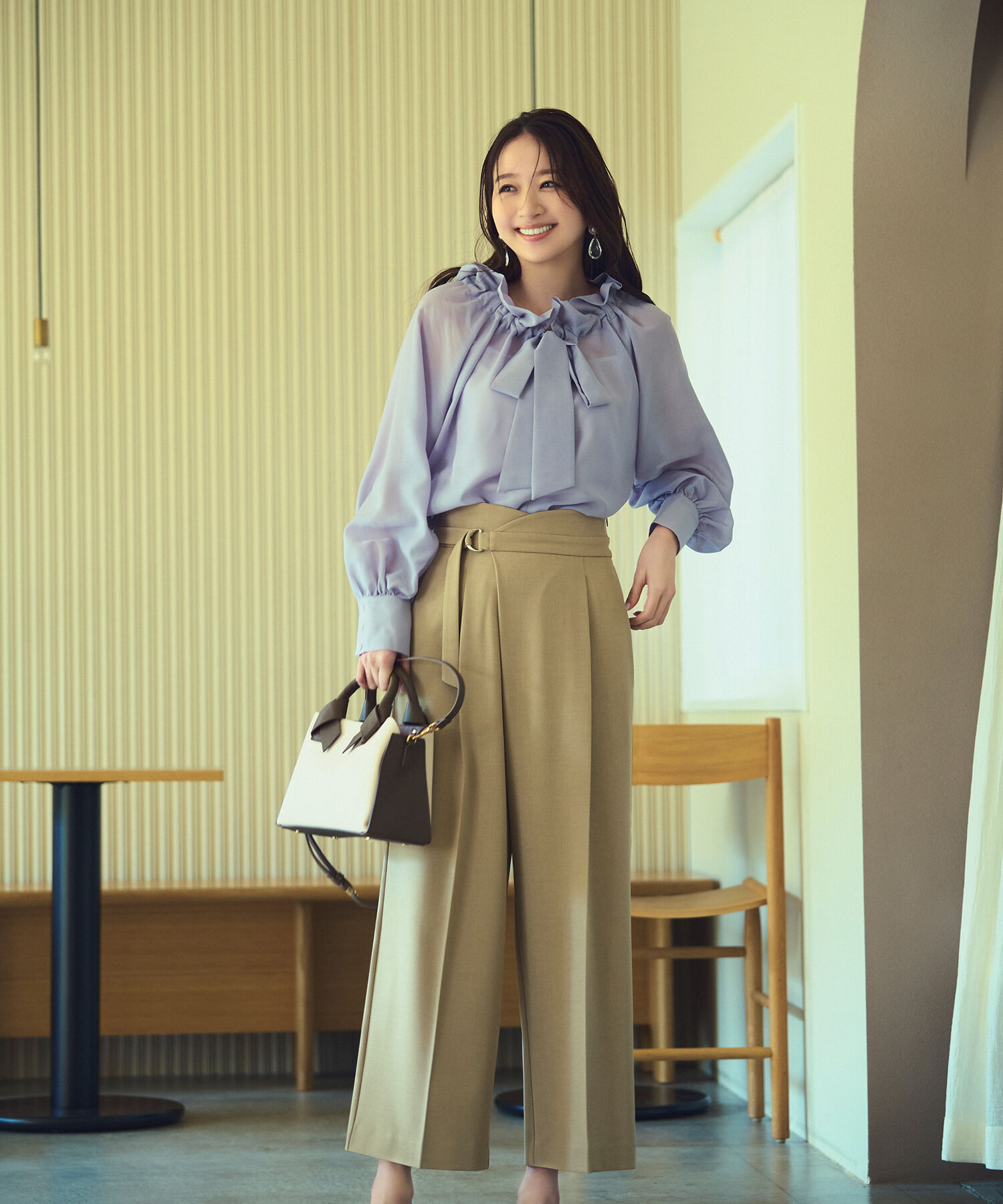  「シアーボウタイブラウス」|シャツ・ブラウス|