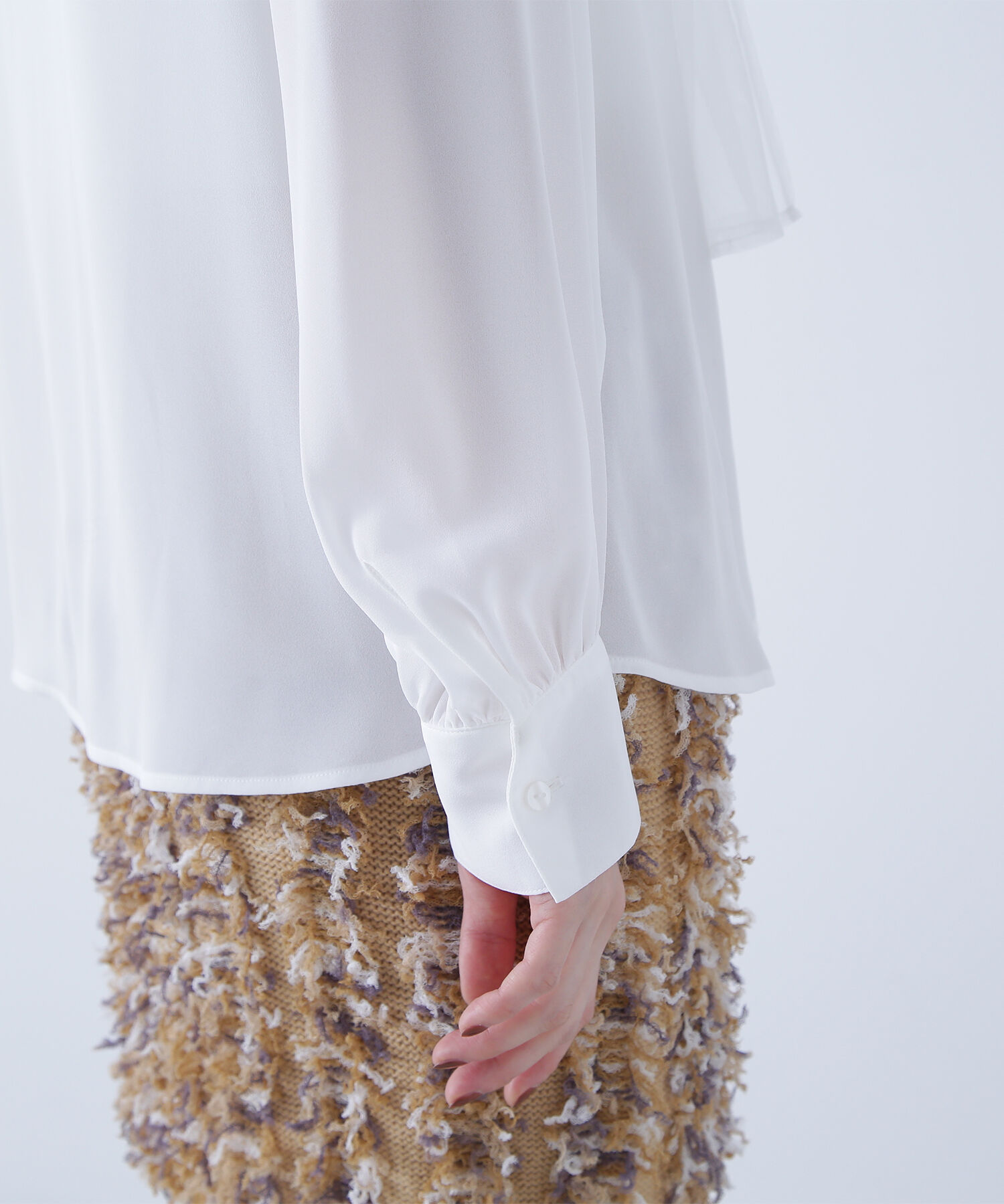  「チュールボウタイブラウス」|シャツ・ブラウス|