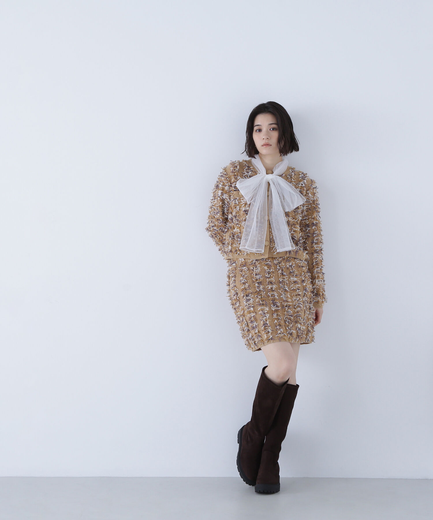  「チュールボウタイブラウス」|シャツ・ブラウス|