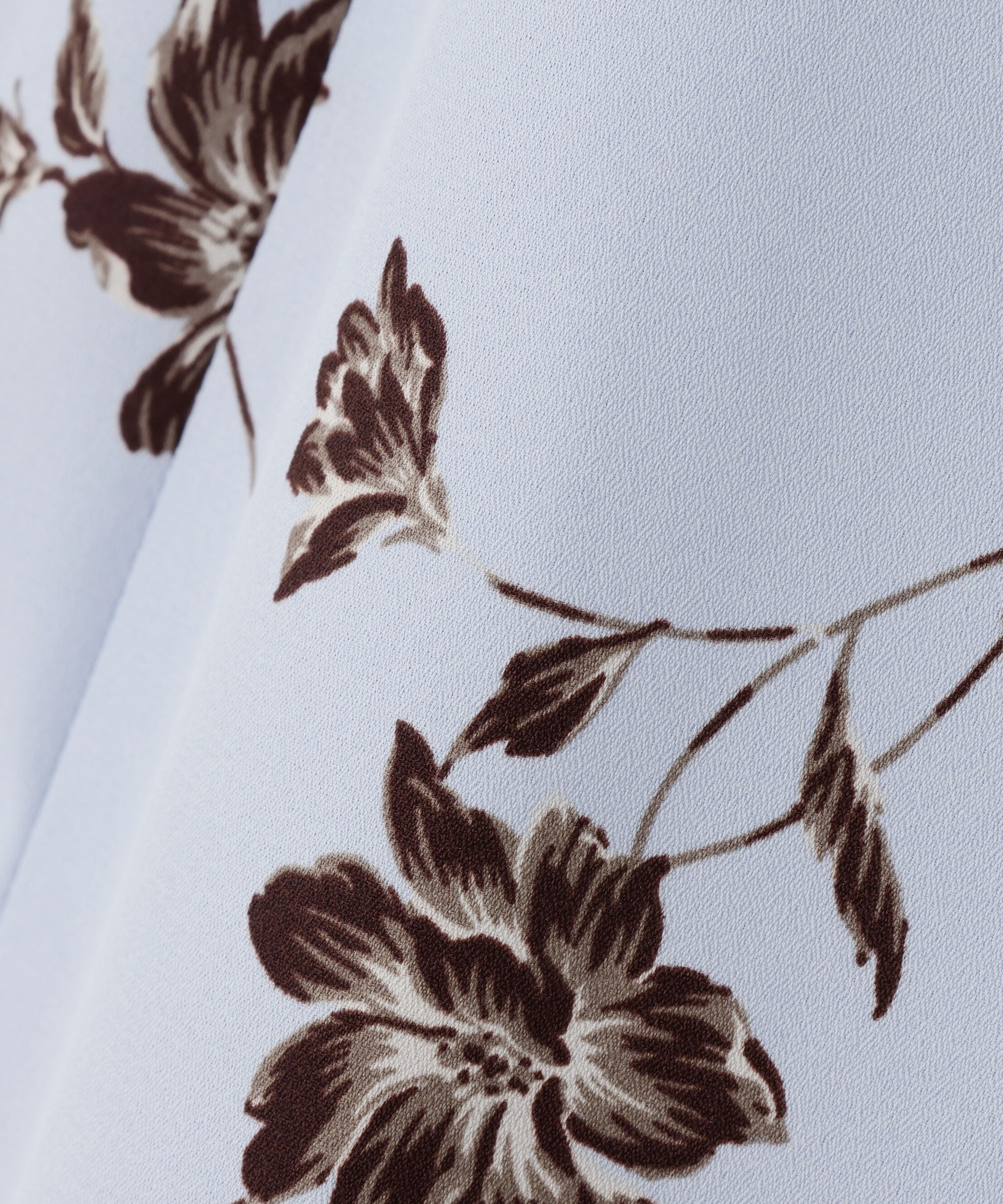  「プリントヘム切替マーメイドスカート」|スカート|