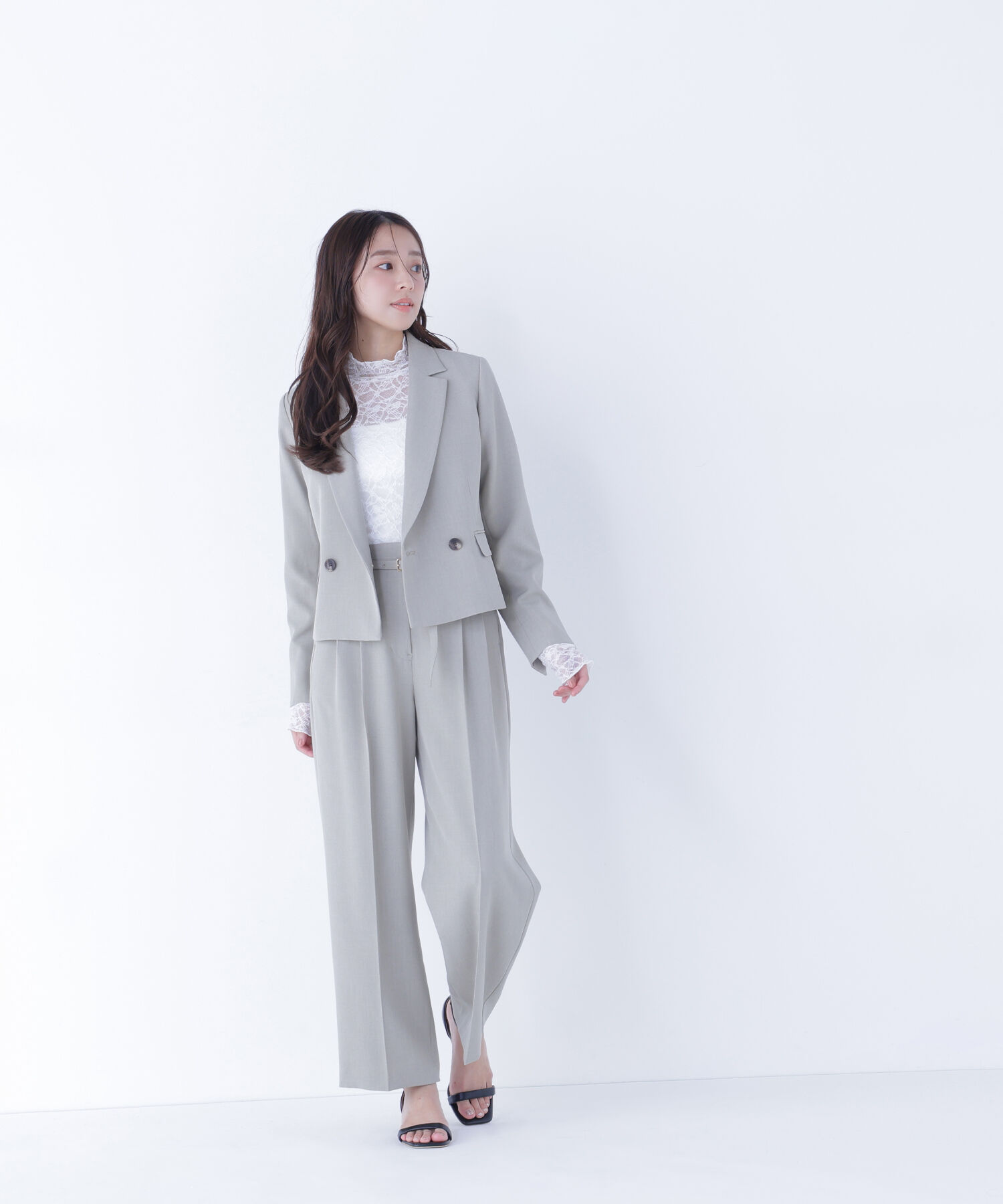  「クラッシー SETUP ツータックパンツ」|その他|