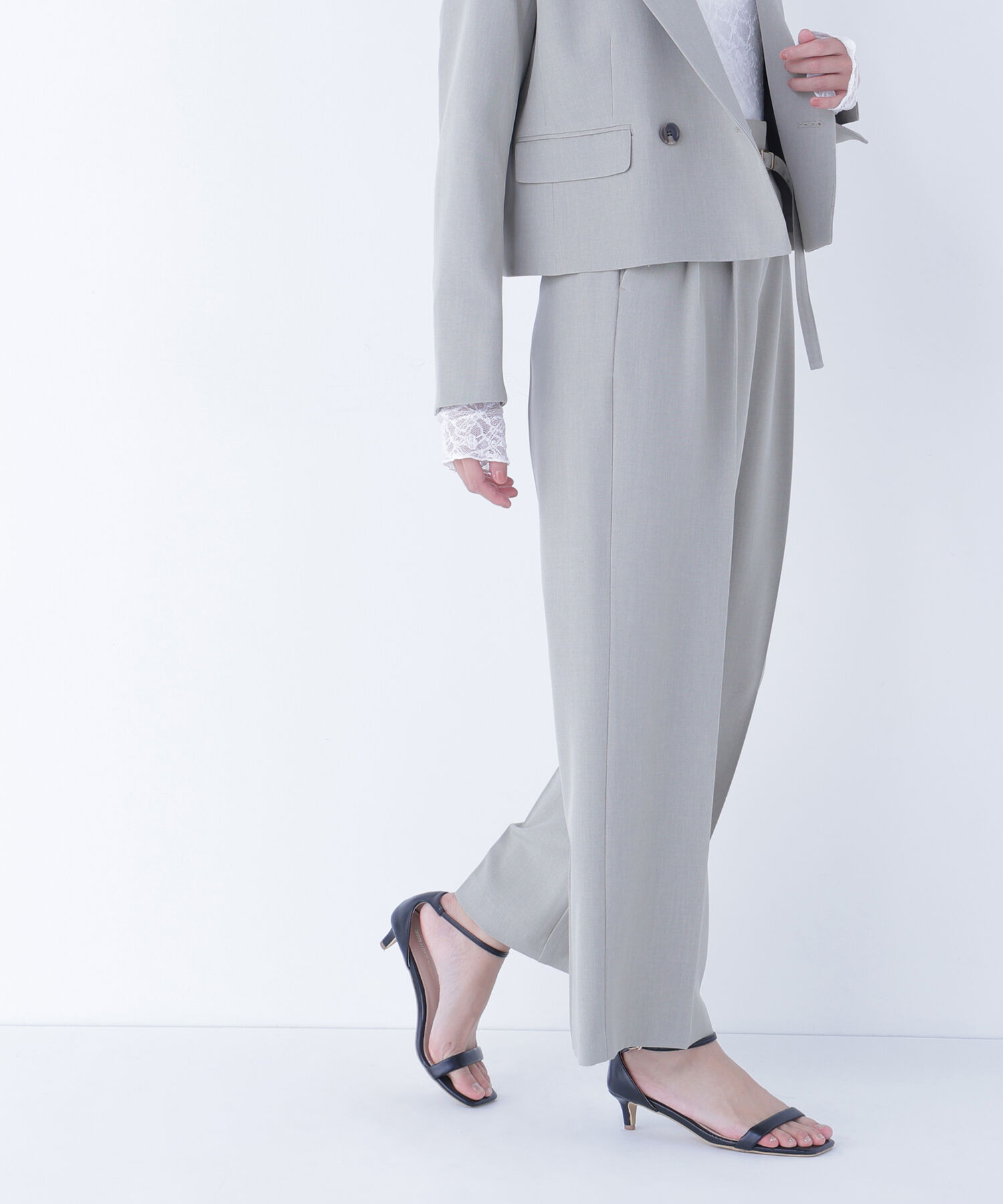  「クラッシー SETUP ツータックパンツ」|その他|