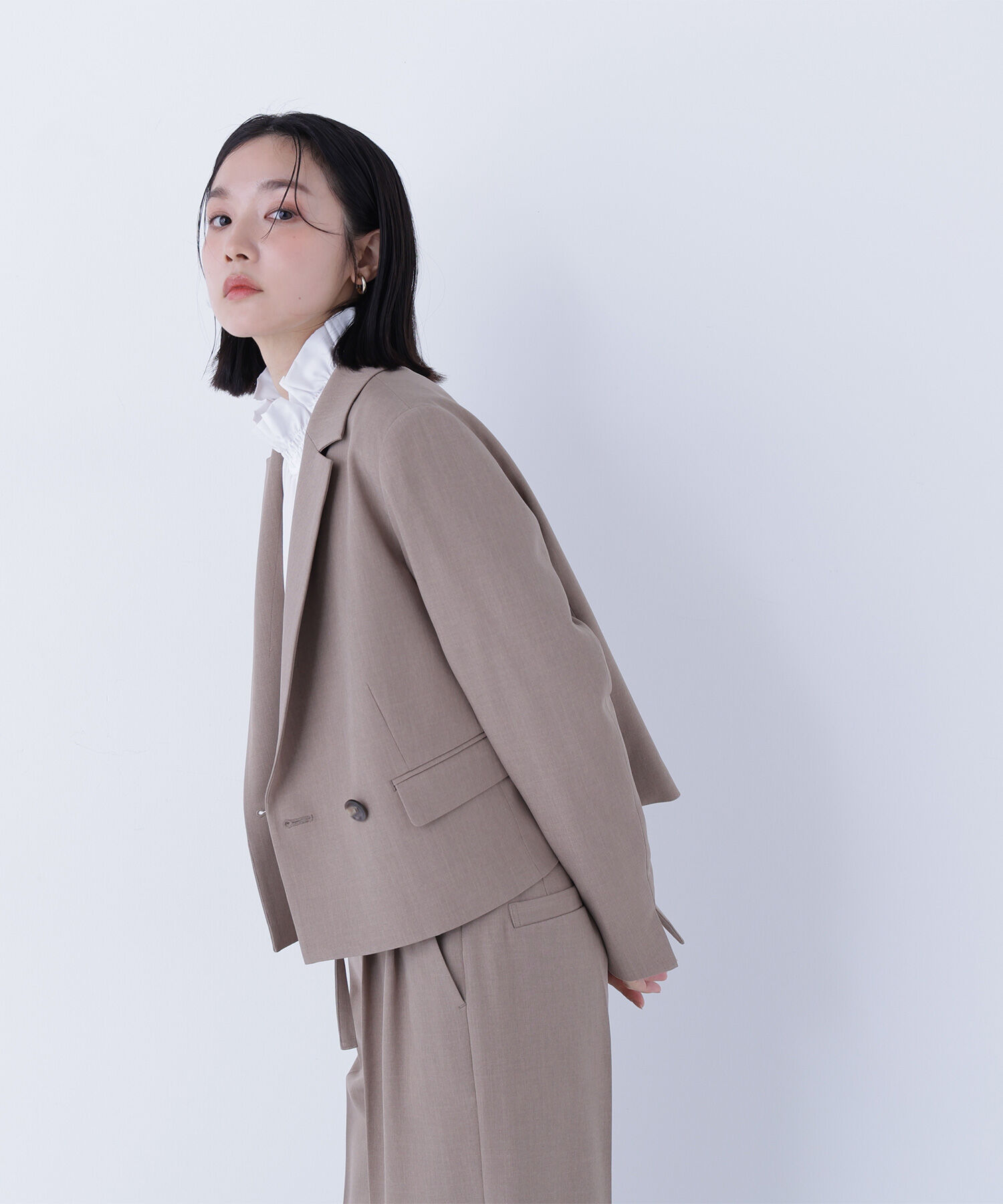  「クラッシー SETUP ショート丈ジャケット」|その他|