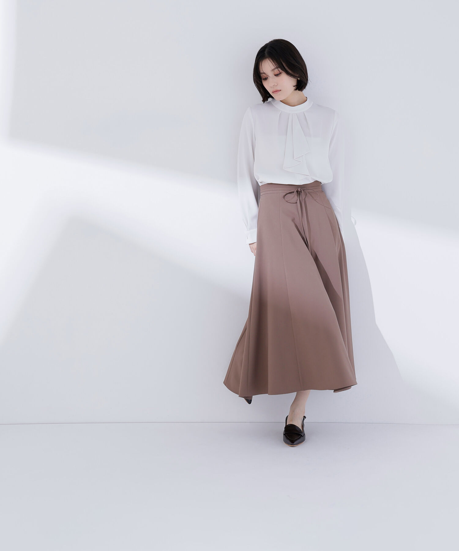  「ラッフルボウタイブラウス」|シャツ・ブラウス|