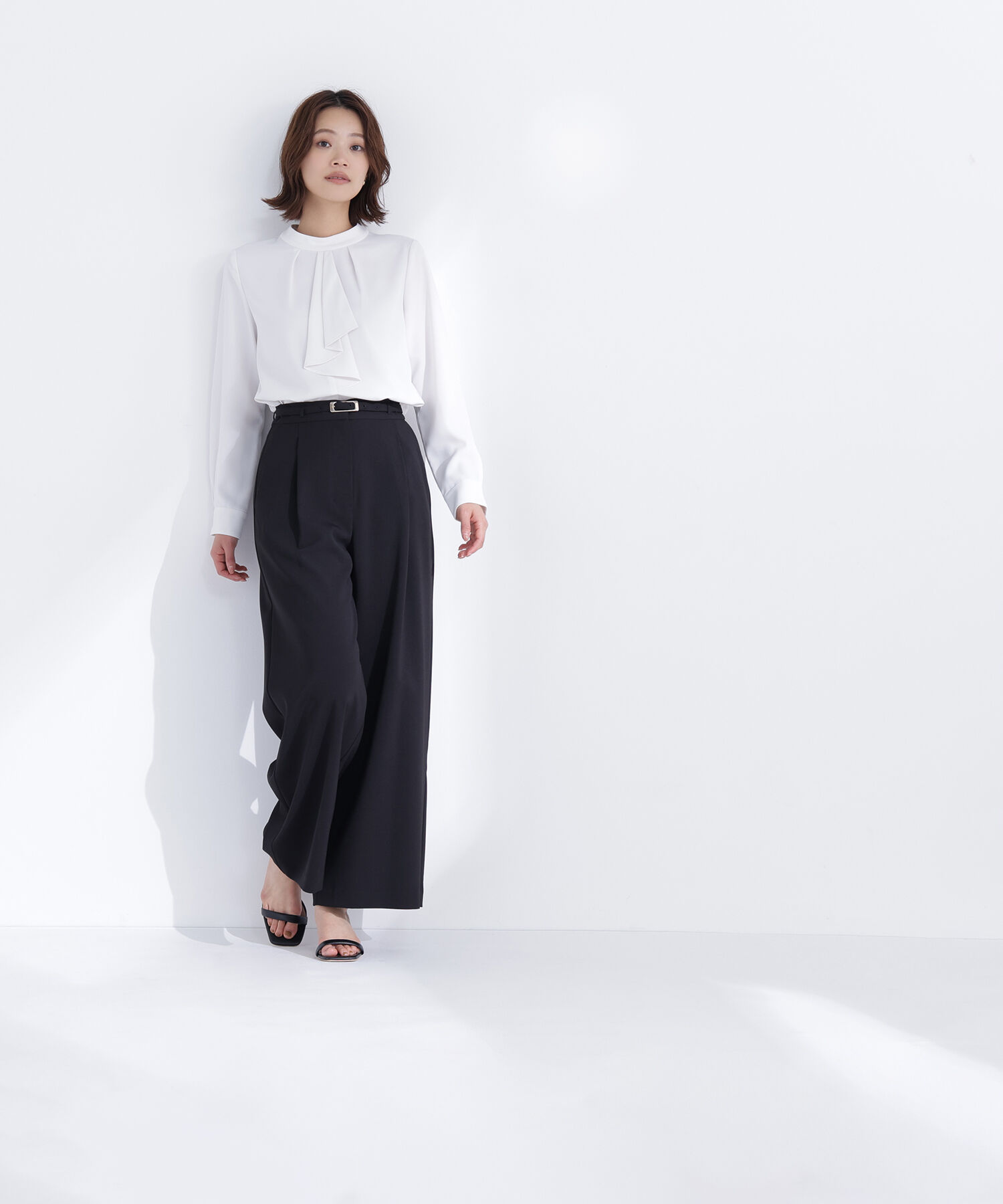  「ラッフルボウタイブラウス」|シャツ・ブラウス|