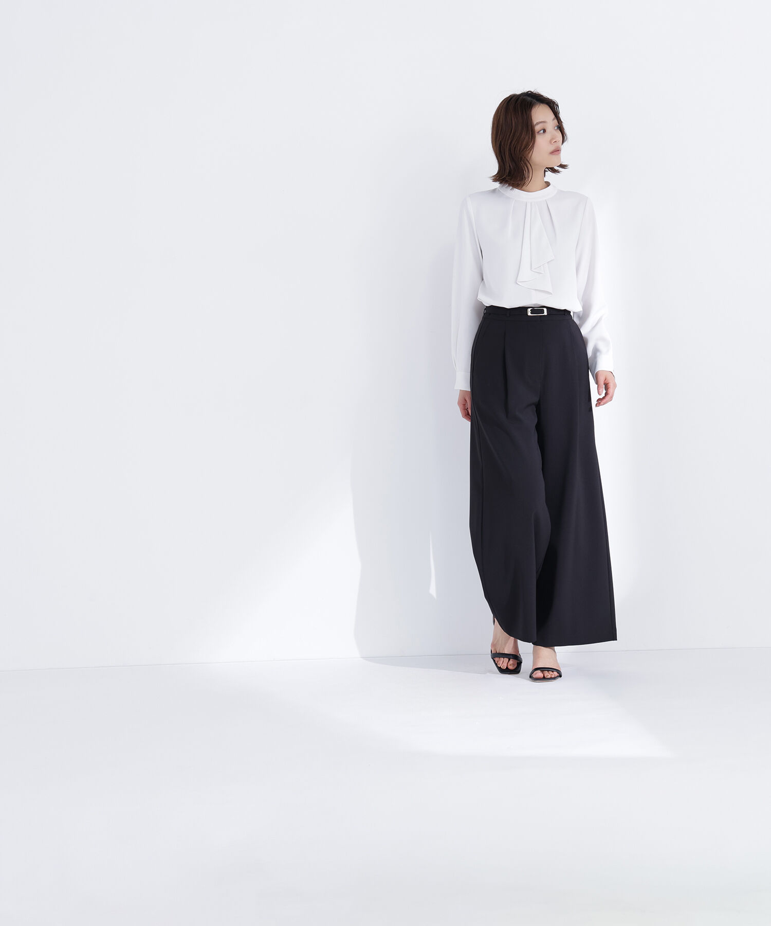  「ラッフルボウタイブラウス」|シャツ・ブラウス|