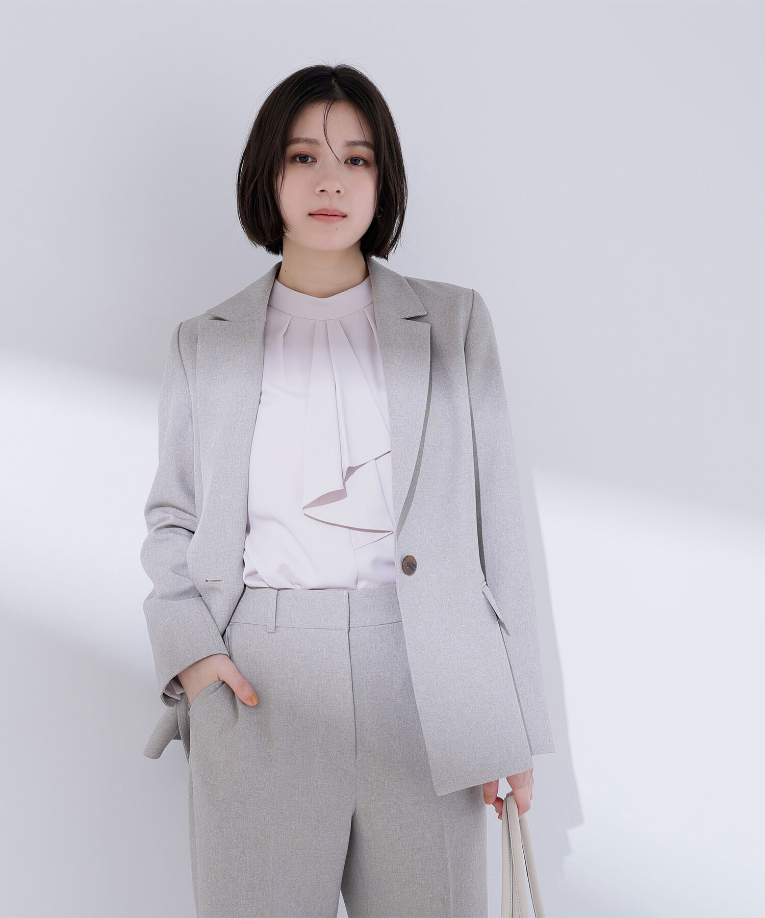  「ラッフルボウタイブラウス」|シャツ・ブラウス|