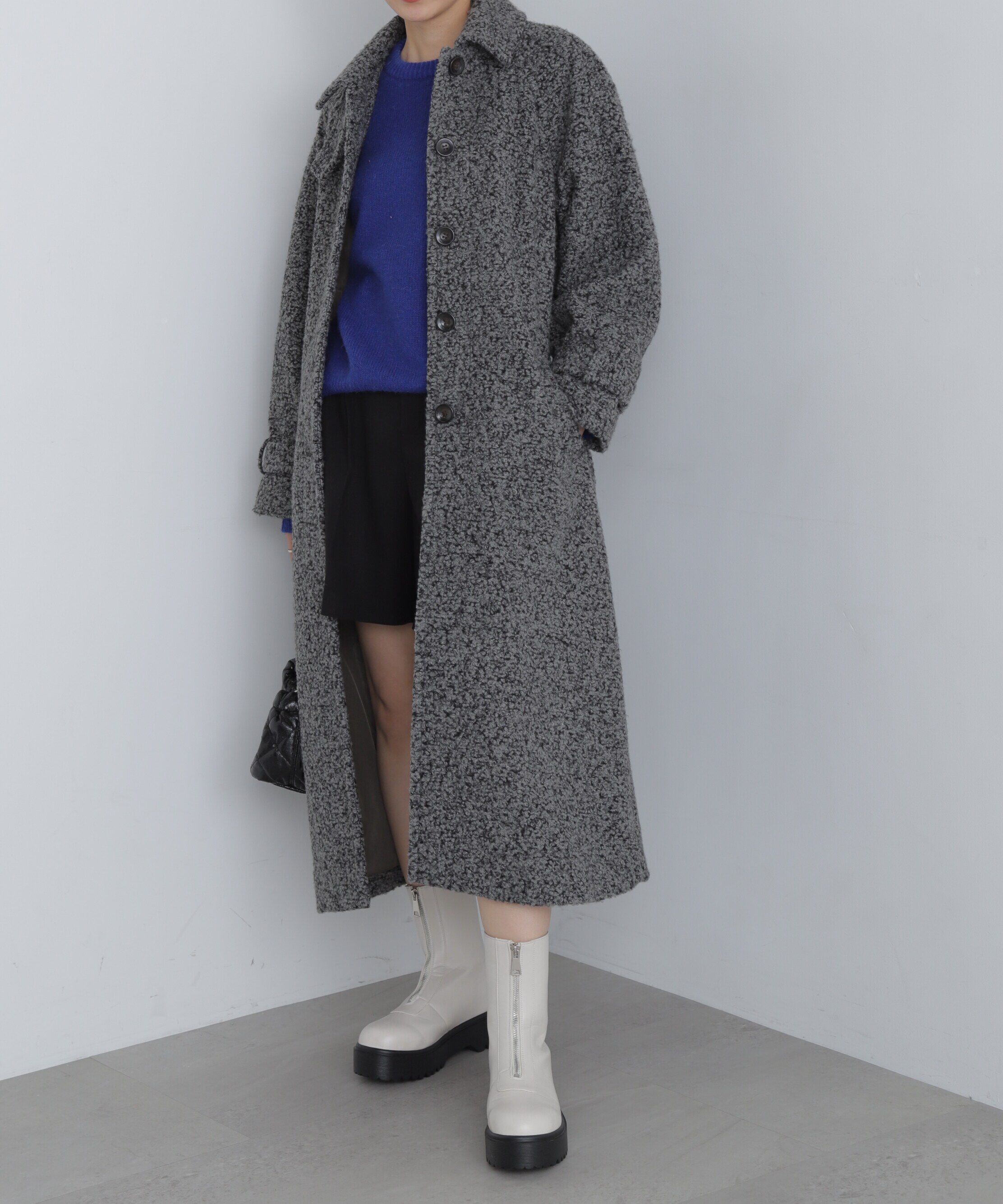  「2wayブークレステンカラーロングコート」|その他|