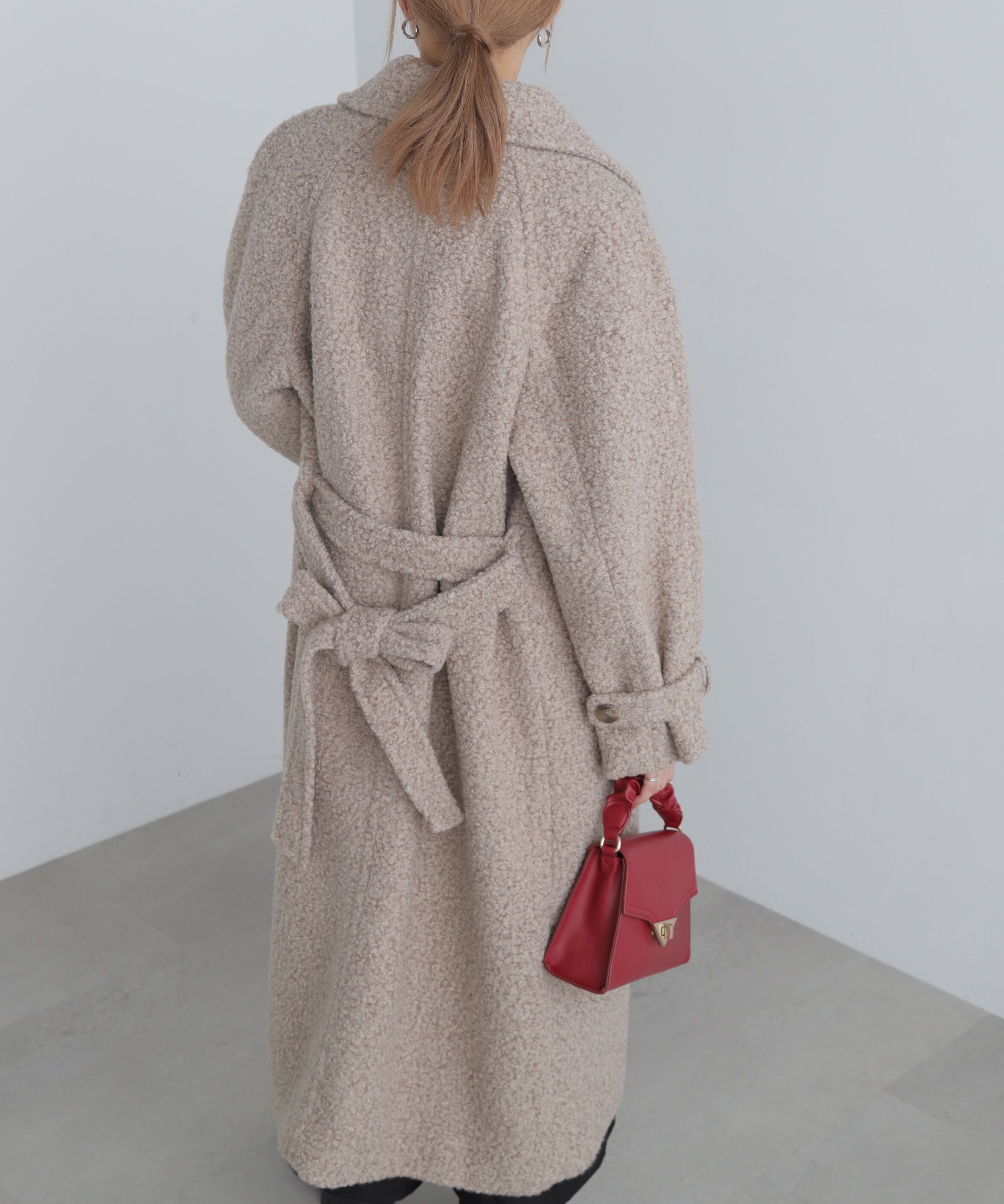  「2wayブークレステンカラーロングコート」|その他|