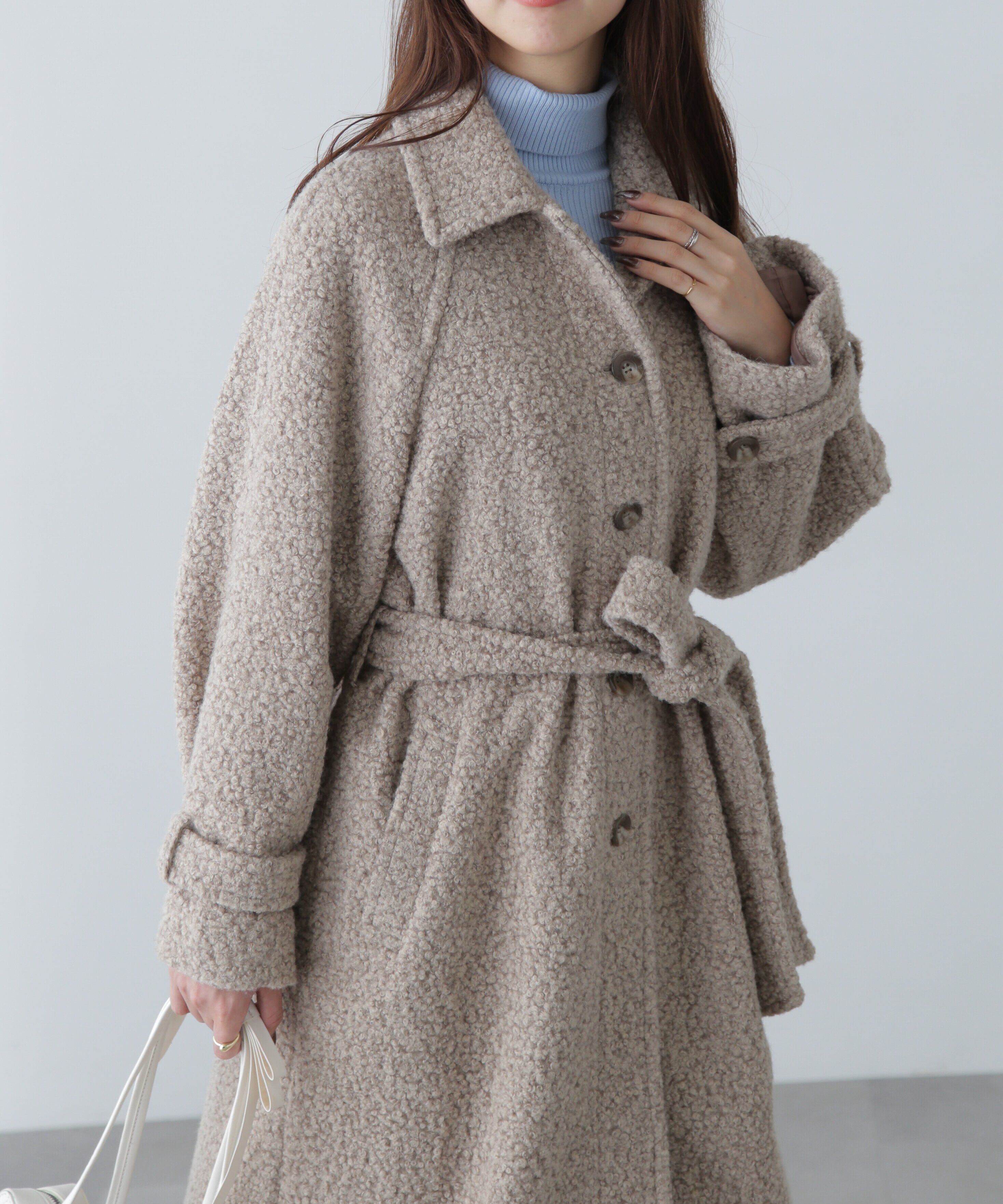  「2wayブークレステンカラーロングコート」|その他|