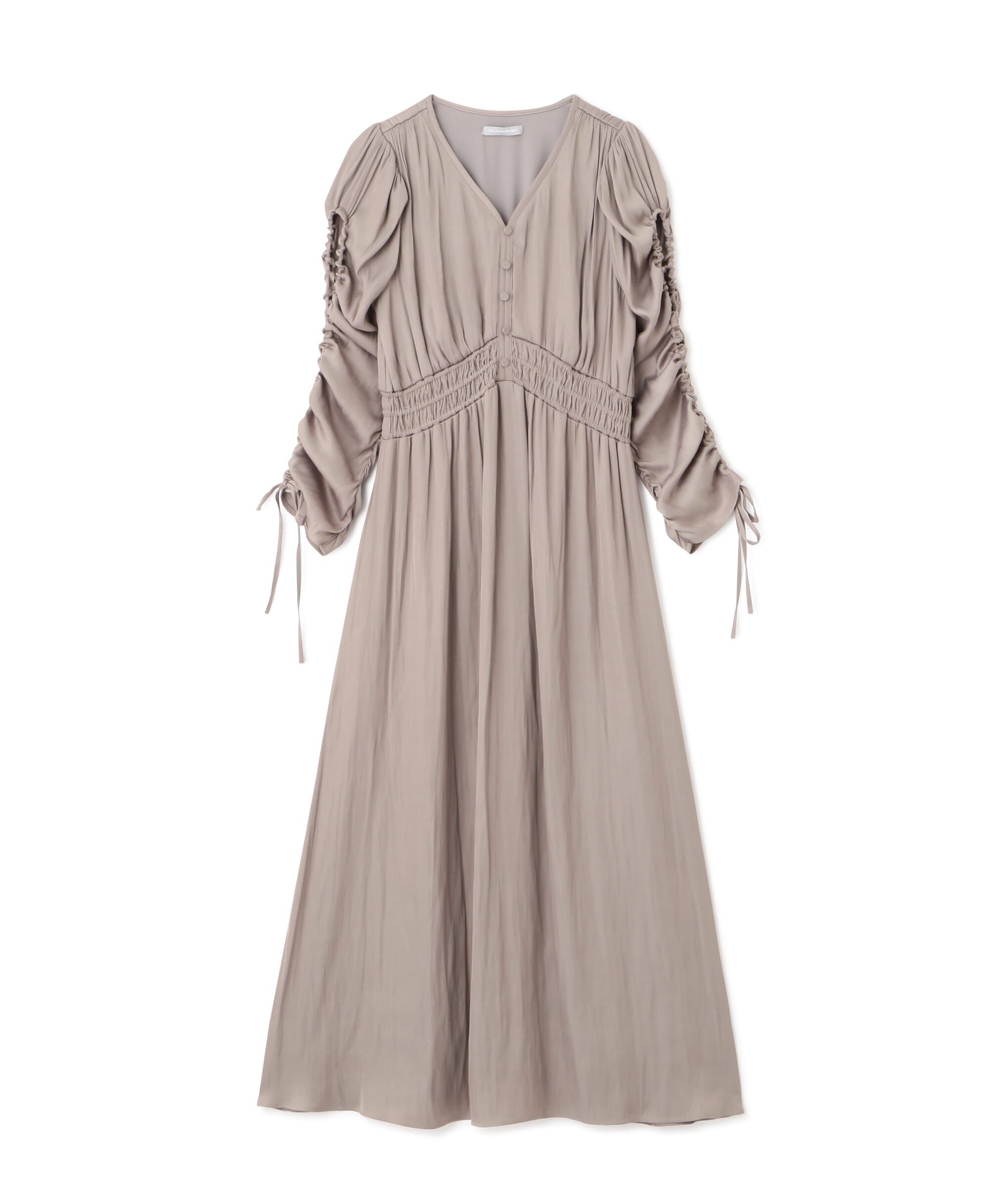  「◇ビッグフラワーシャーリングワンピース　WEB限定カラー：レッド」|ワンピース|