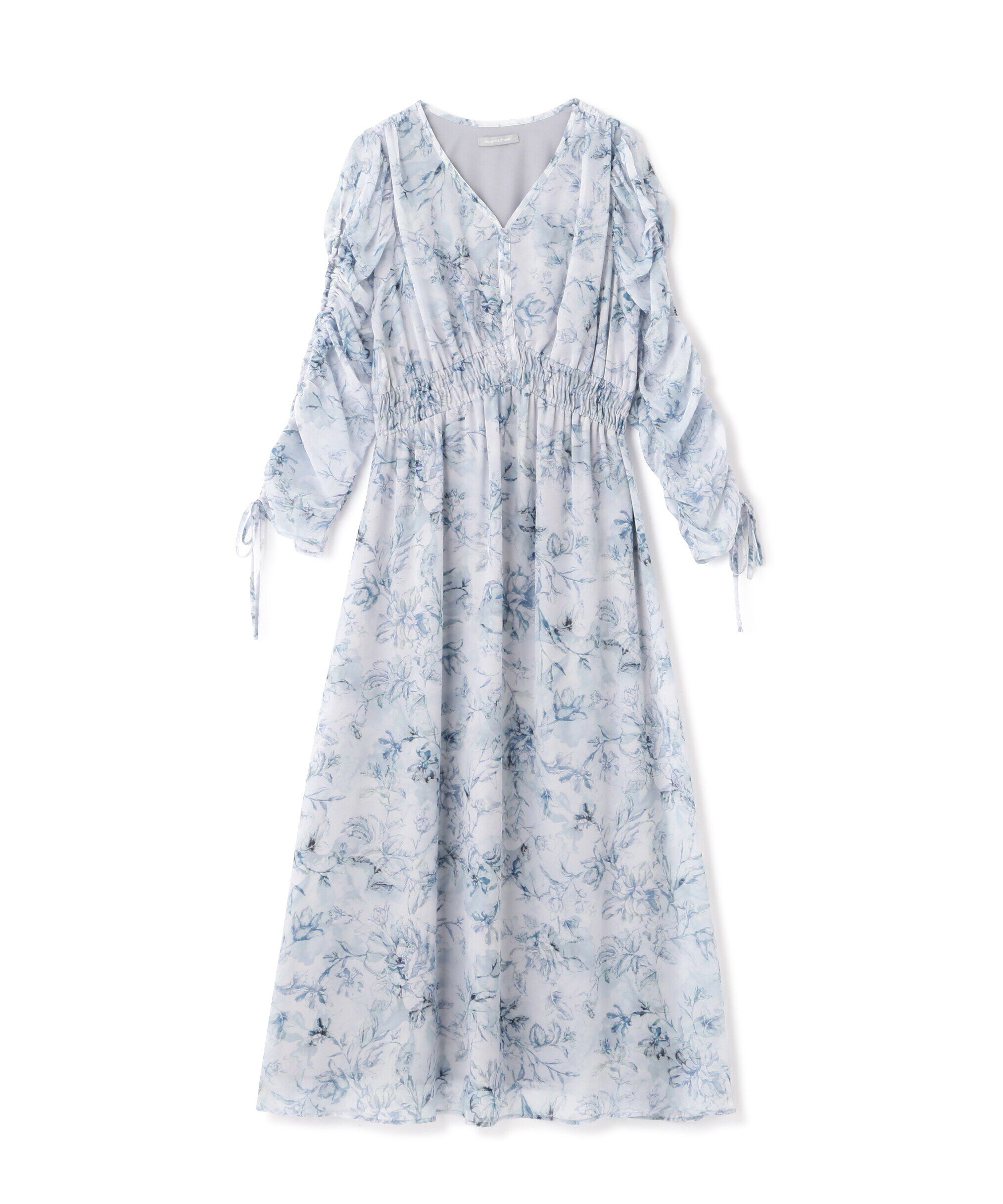  「◇ビッグフラワーシャーリングワンピース　WEB限定カラー：レッド」|ワンピース|