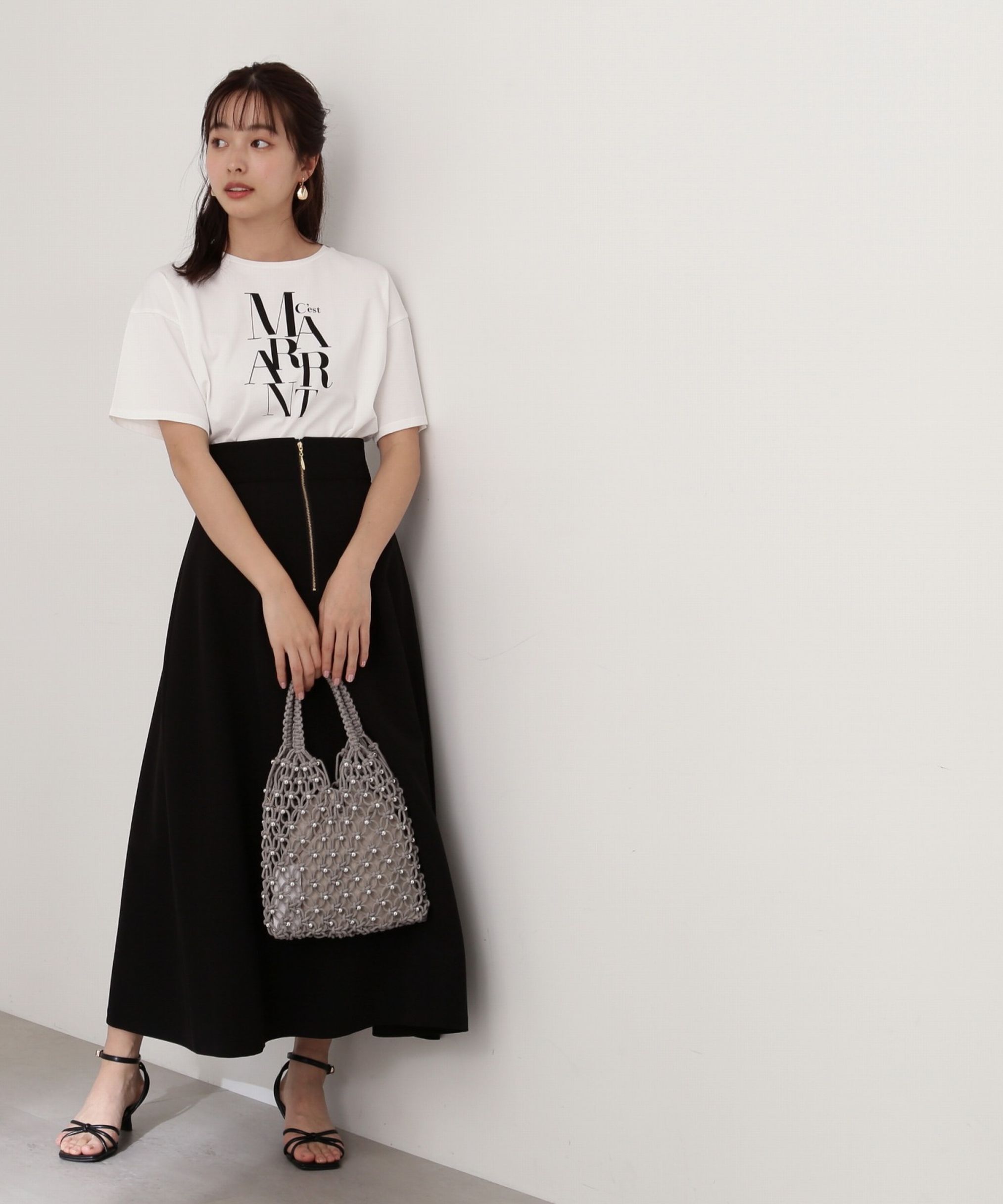 PROPORTION BODY DRESSING「カーブラインスカート」|スカート|