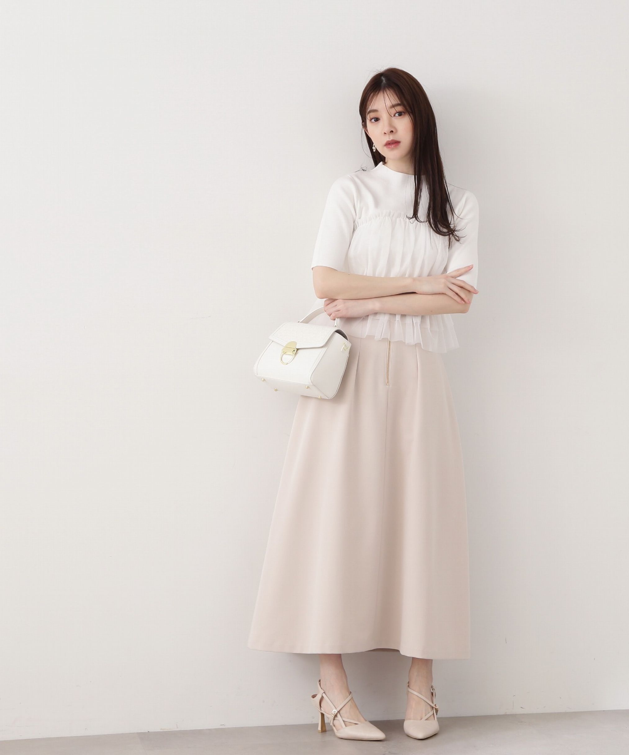 PROPORTION BODY DRESSING「カーブラインスカート」|スカート|