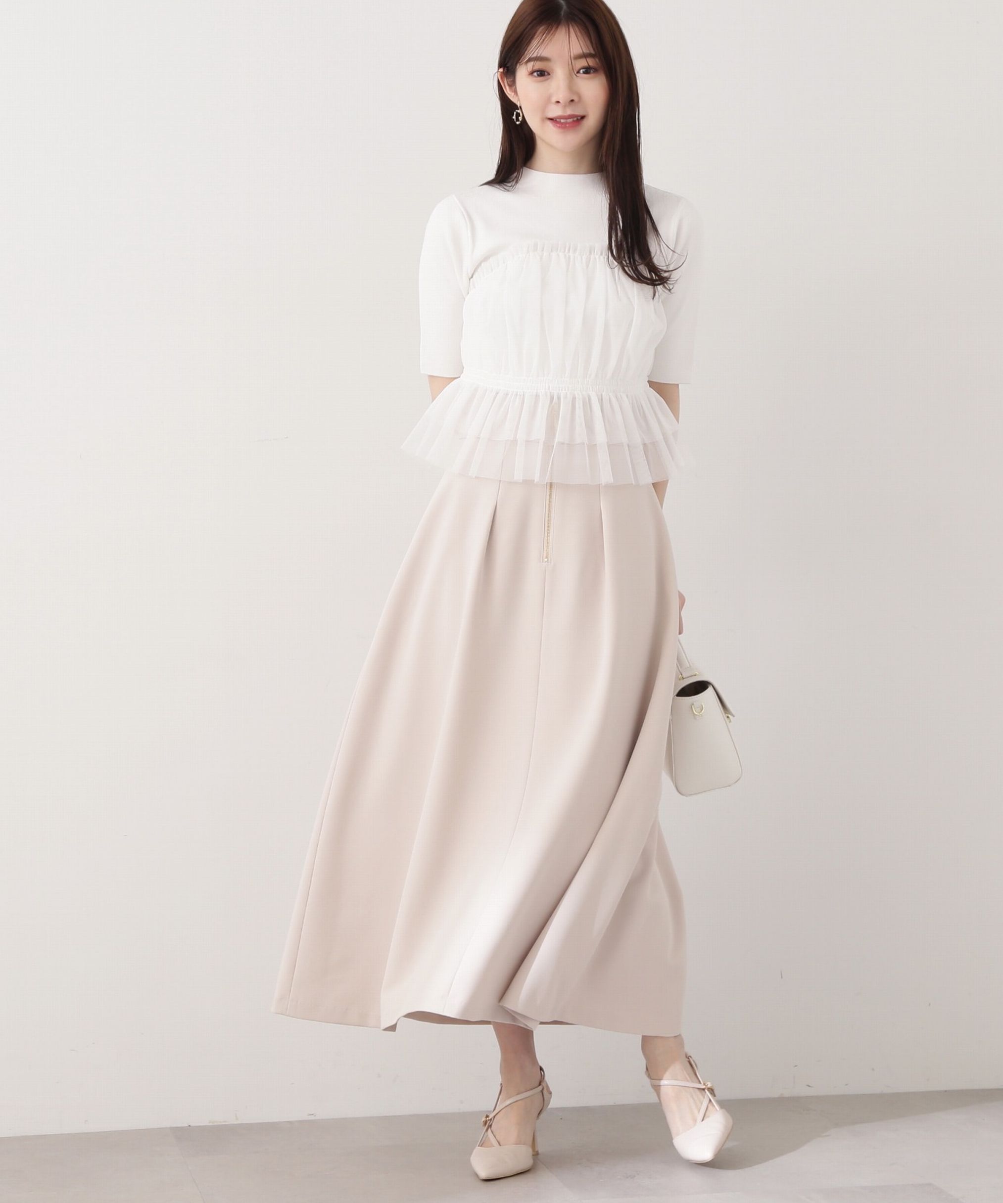 PROPORTION BODY DRESSING「カーブラインスカート」|スカート|