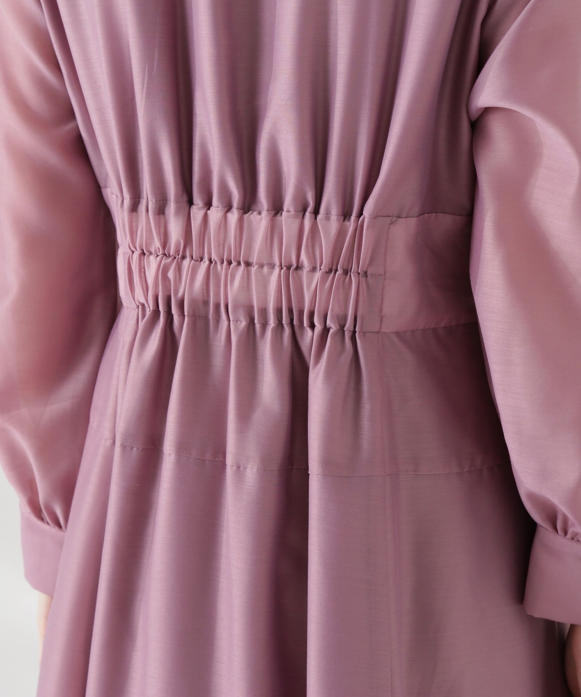 PROPORTION BODY DRESSING「切り替えタックシャツワンピース24AW」|ワンピース|