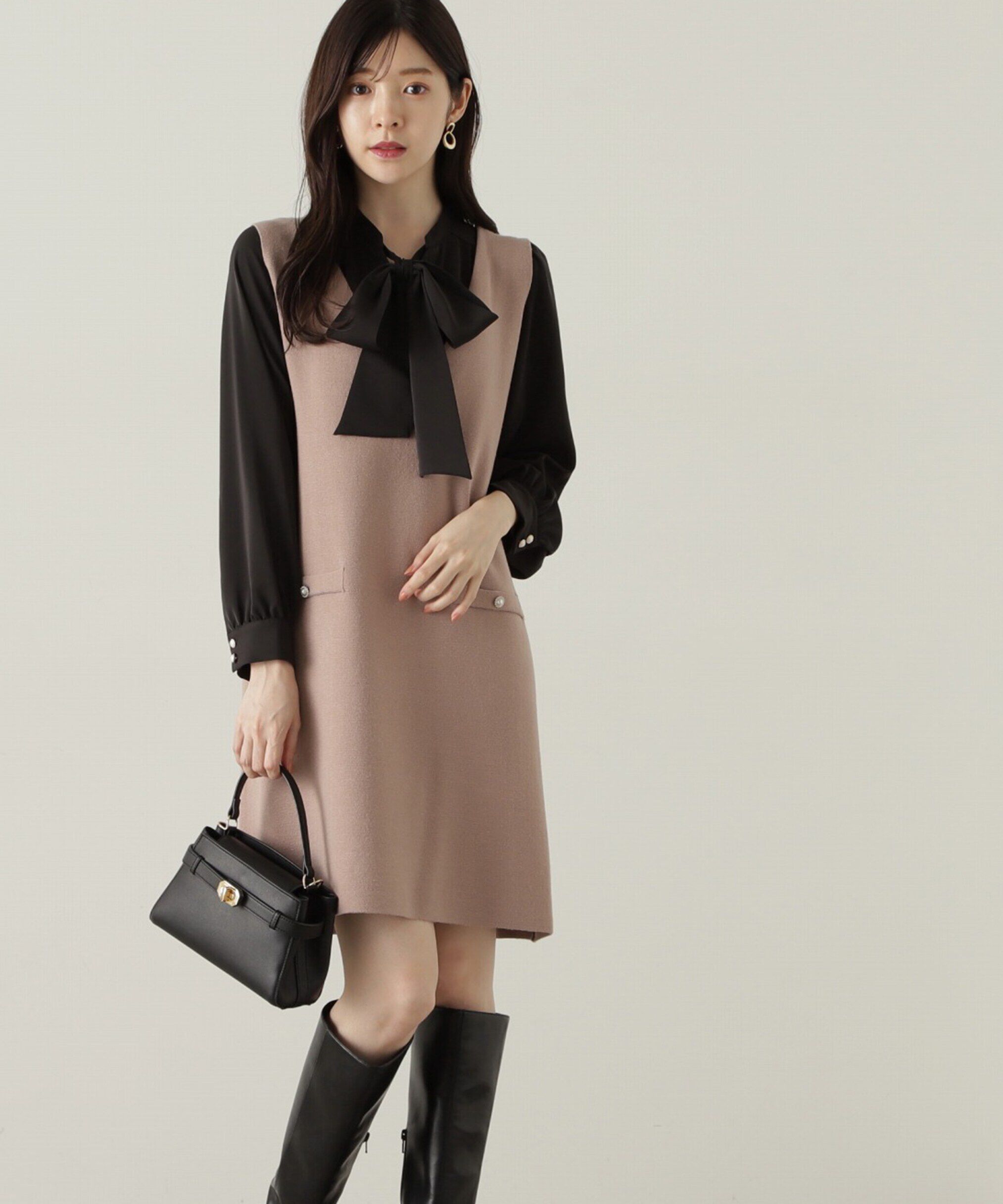 PROPORTION BODY DRESSING「2wayボウタイブラウス24AW」|シャツ・ブラウス|