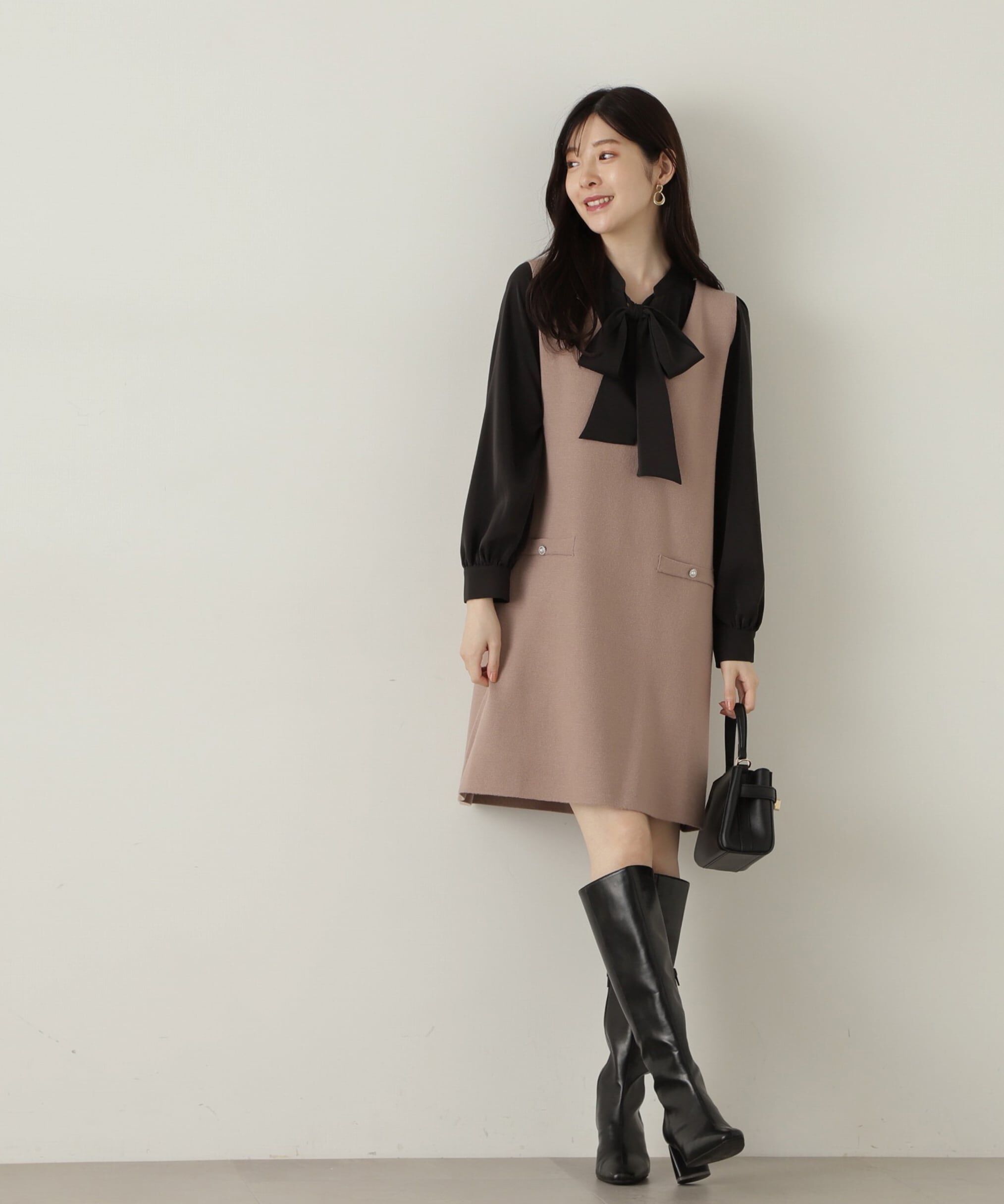 PROPORTION BODY DRESSING「2wayボウタイブラウス24AW」|シャツ・ブラウス|