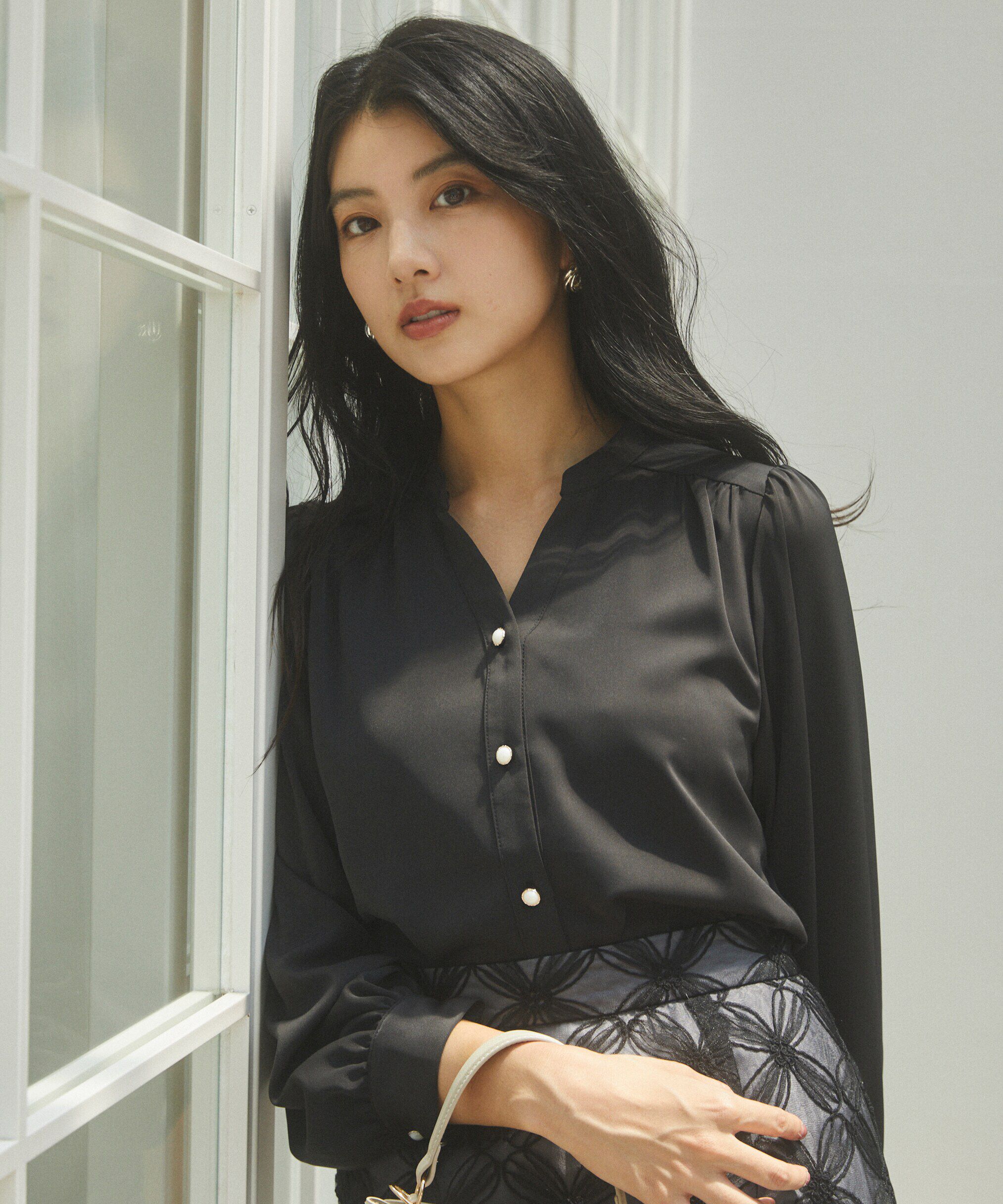 PROPORTION BODY DRESSING「2wayボウタイブラウス24AW」|シャツ・ブラウス|