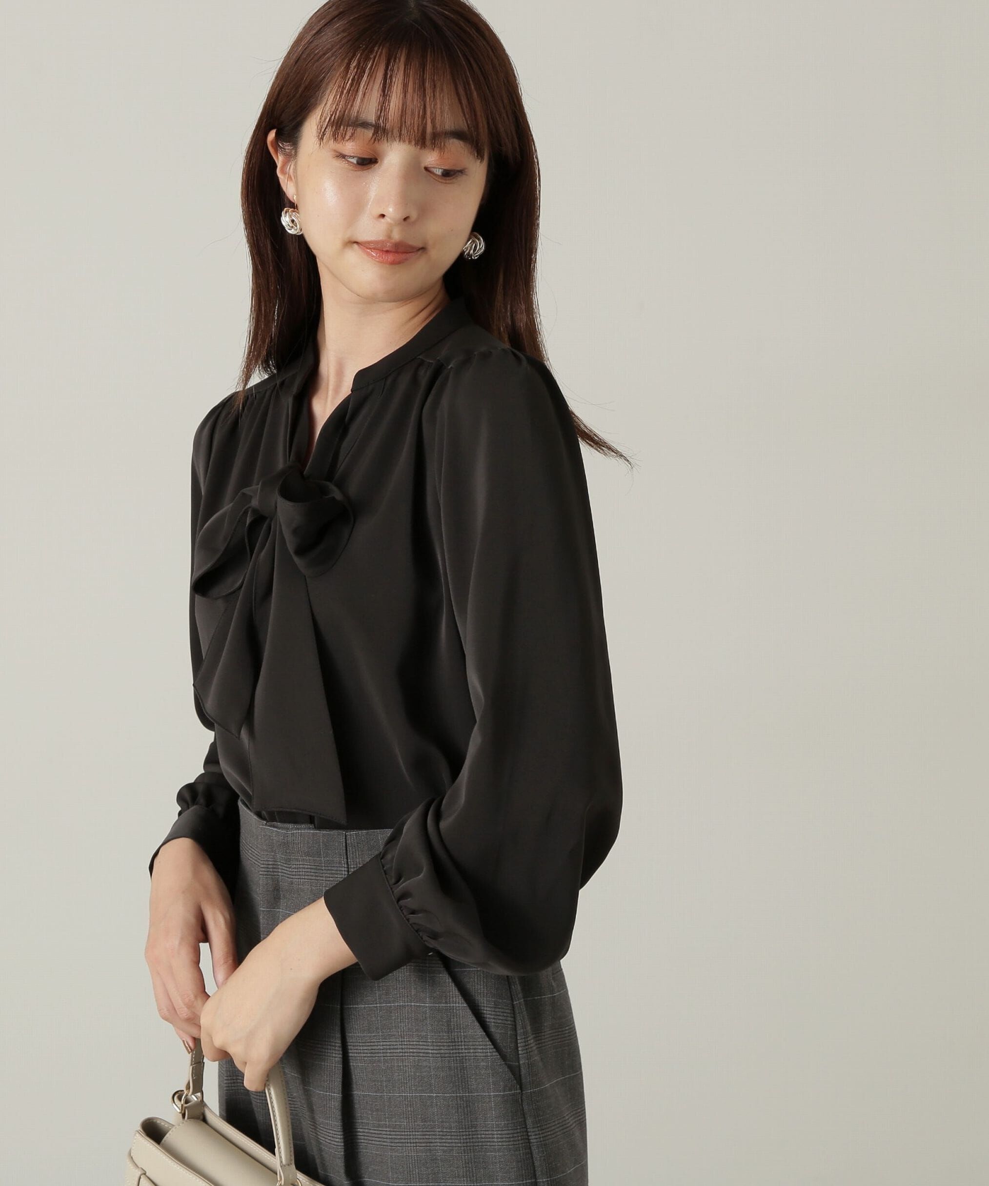 PROPORTION BODY DRESSING「2wayボウタイブラウス24AW」|シャツ・ブラウス|