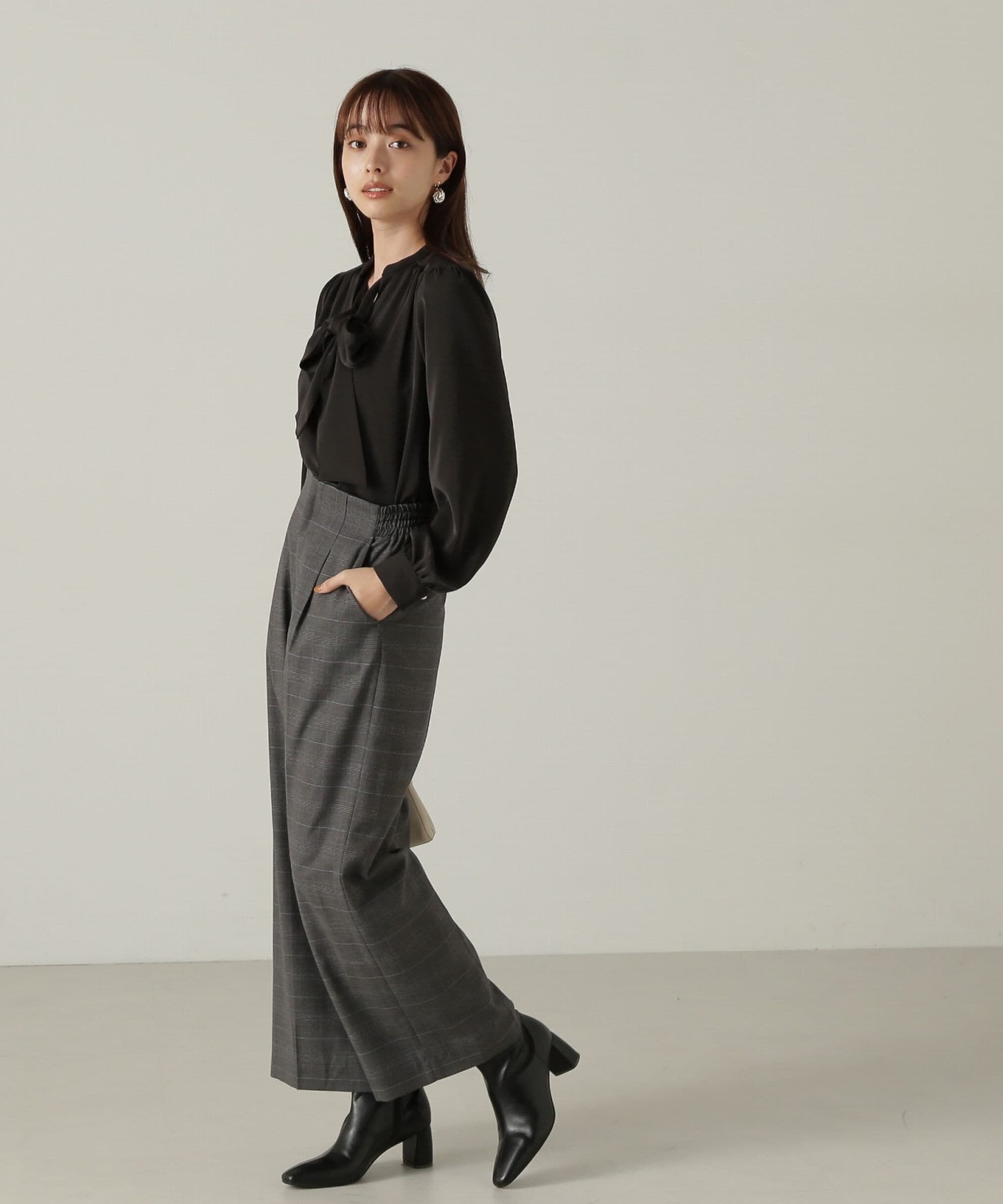 PROPORTION BODY DRESSING「2wayボウタイブラウス24AW」|シャツ・ブラウス|