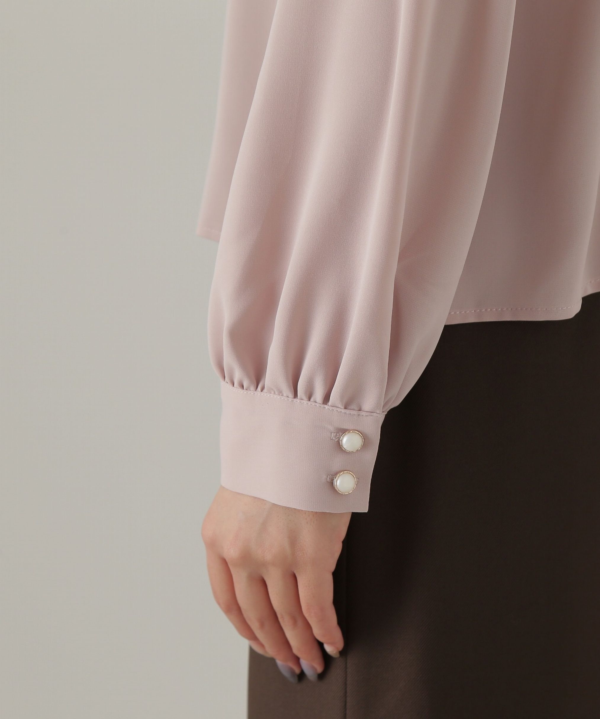 PROPORTION BODY DRESSING「2wayボウタイブラウス24AW」|シャツ・ブラウス|