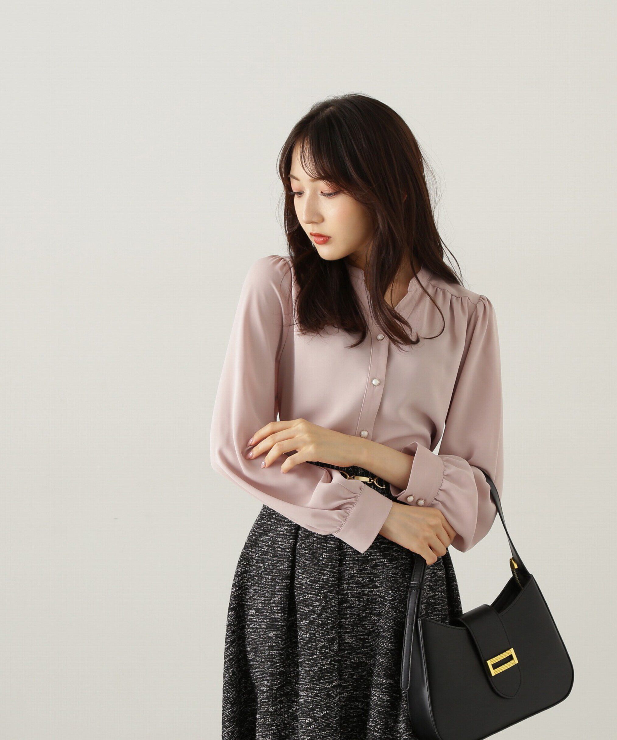 PROPORTION BODY DRESSING「2wayボウタイブラウス24AW」|シャツ・ブラウス|