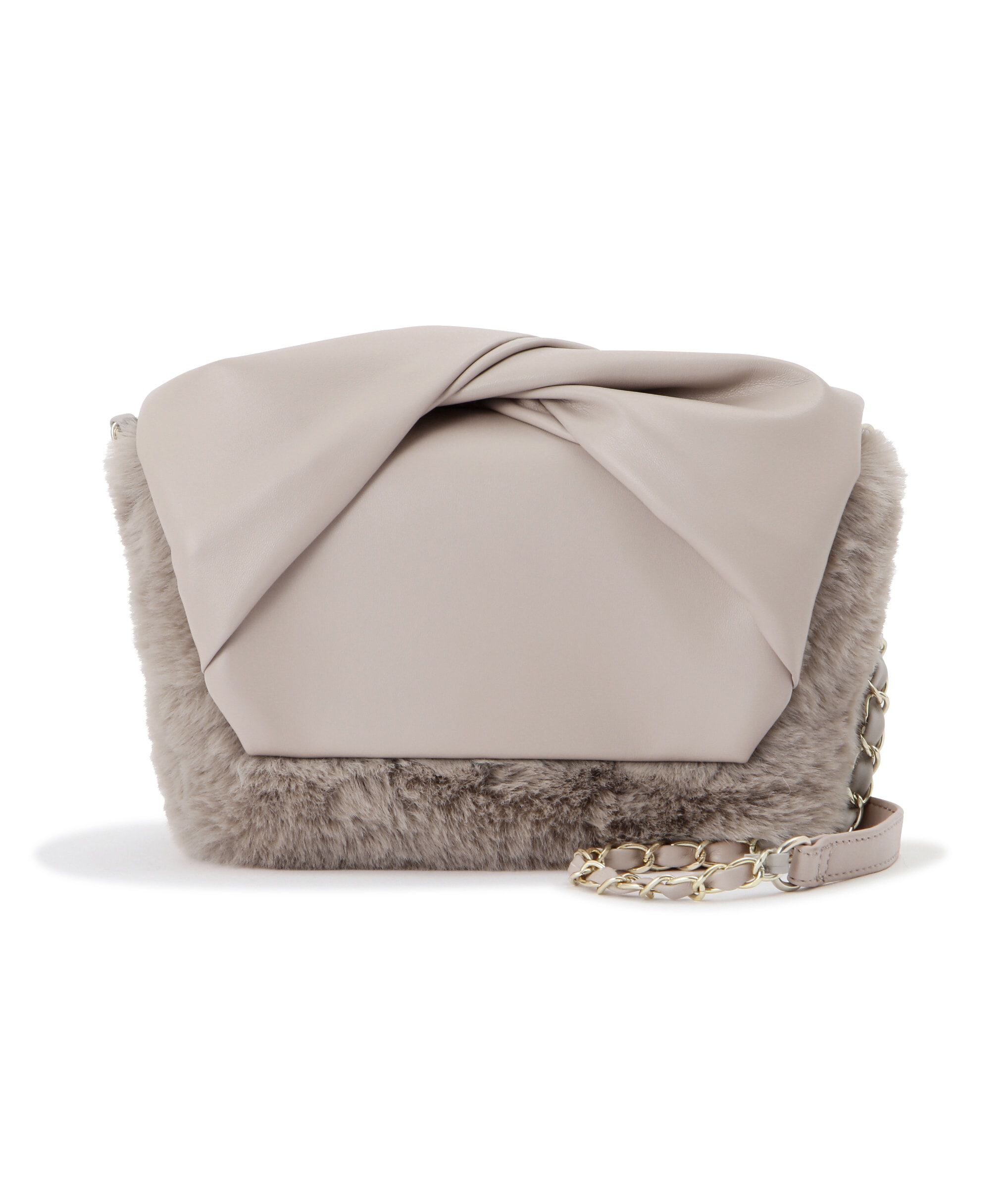 PROPORTION BODY DRESSING「リボンハンドルフェイクファーショルダーバッグ」|その他|