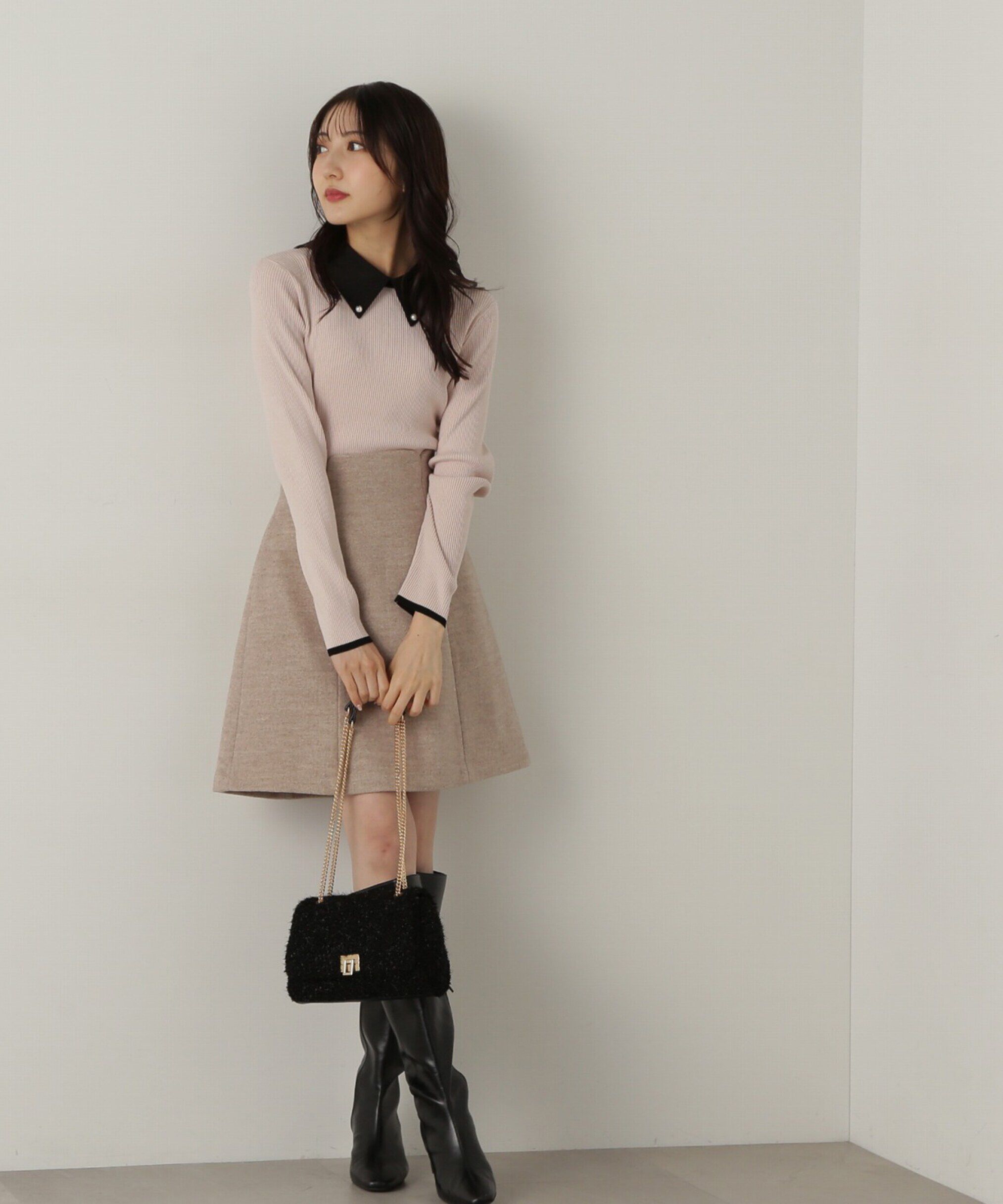 PROPORTION BODY DRESSING「ハイウエストミニスカート」|スカート|