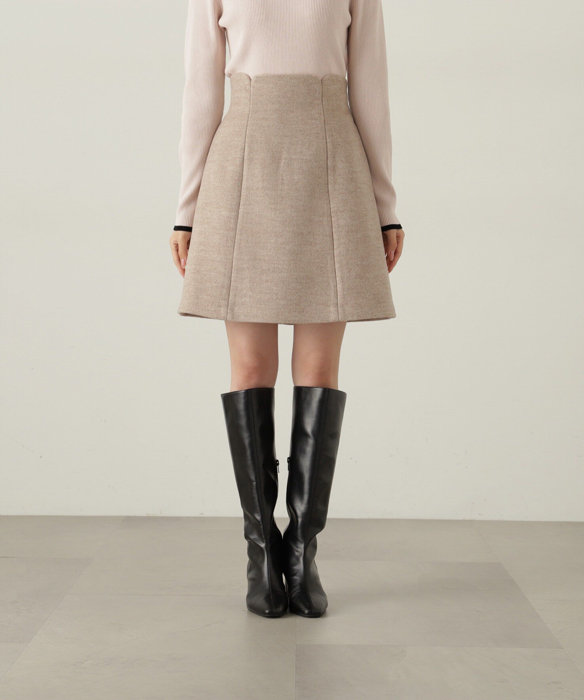 PROPORTION BODY DRESSING「ハイウエストミニスカート」|スカート|