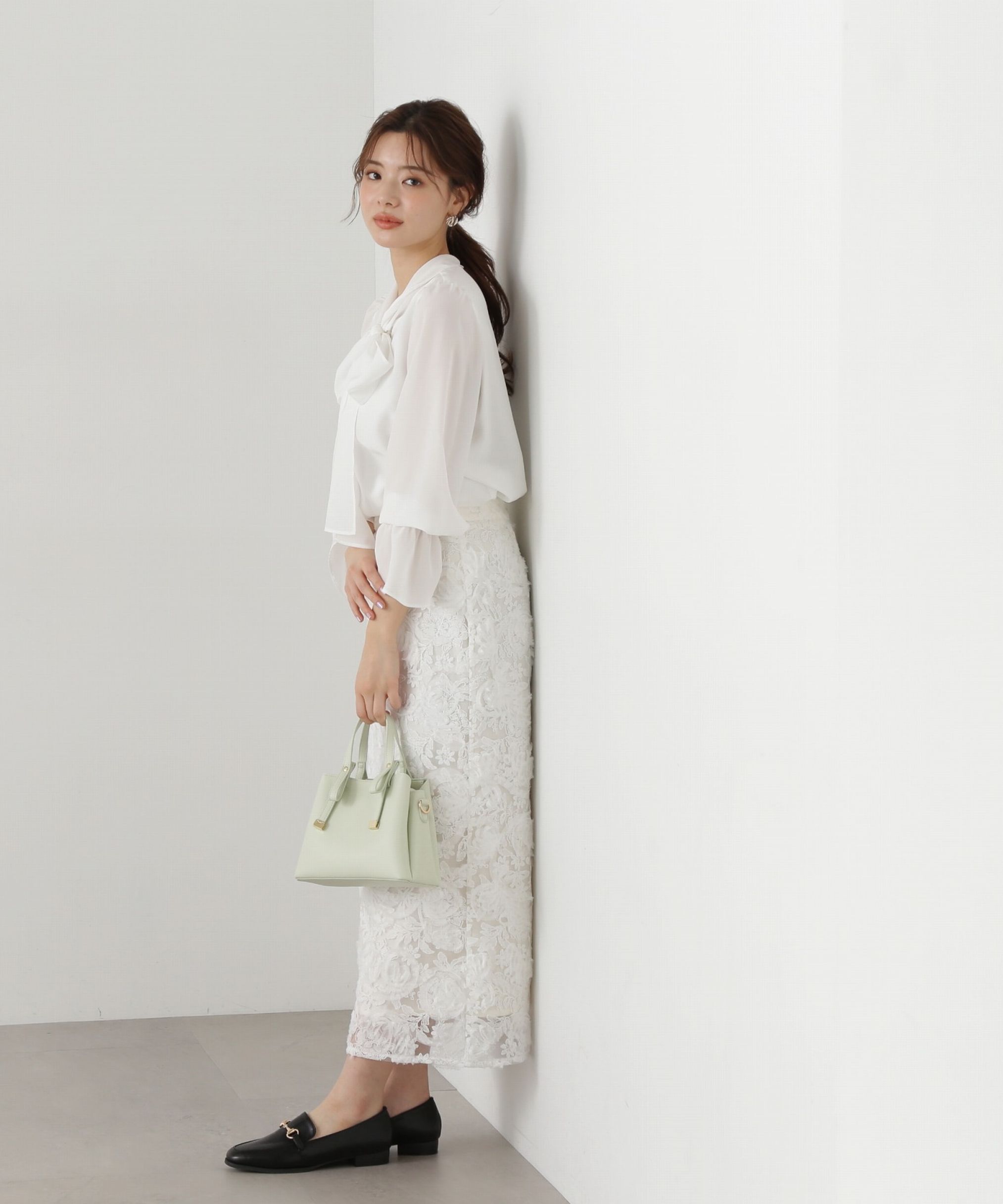 PROPORTION BODY DRESSING「ボウタイリボンブラウス」|シャツ・ブラウス|