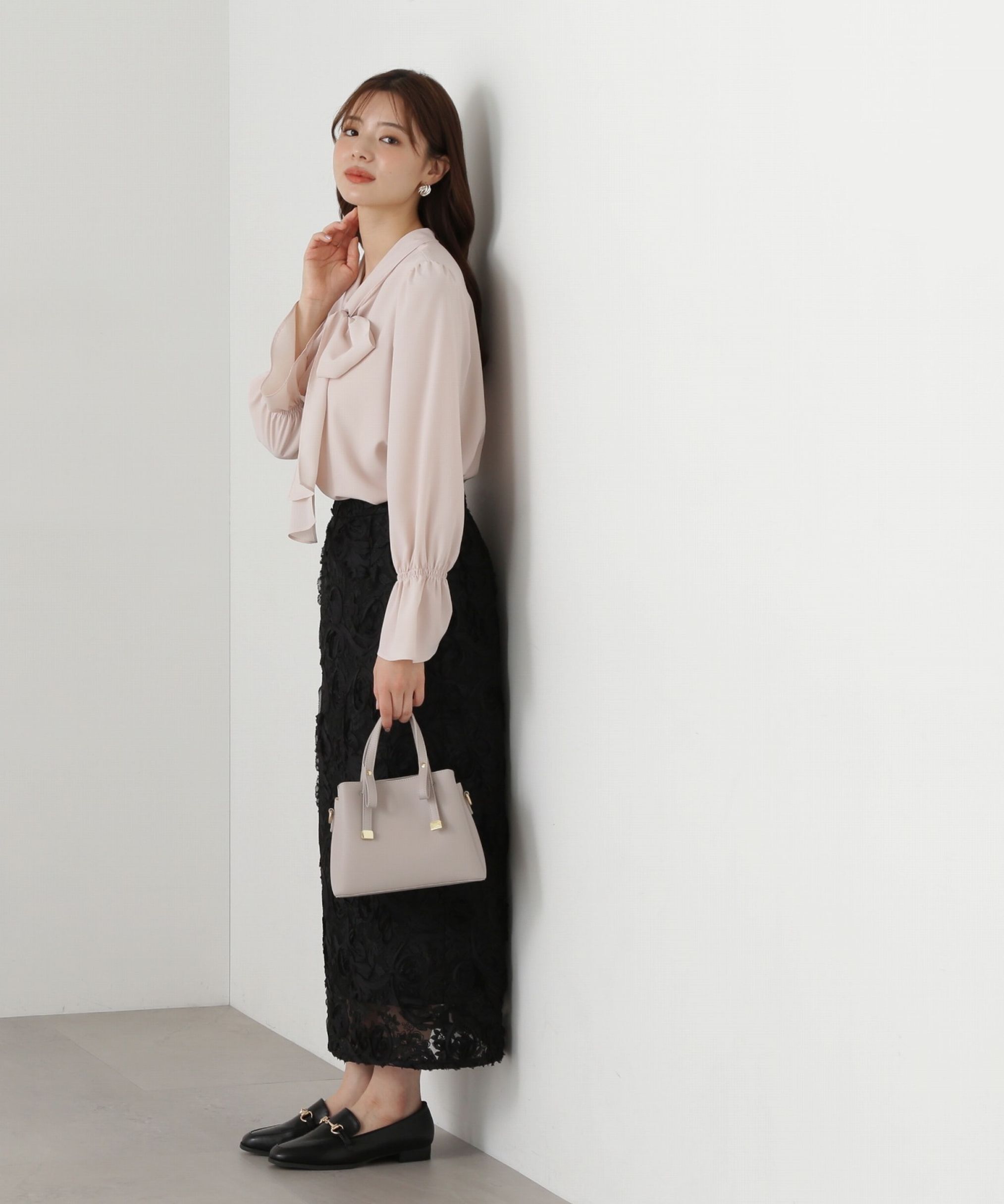 PROPORTION BODY DRESSING「ボウタイリボンブラウス」|シャツ・ブラウス|