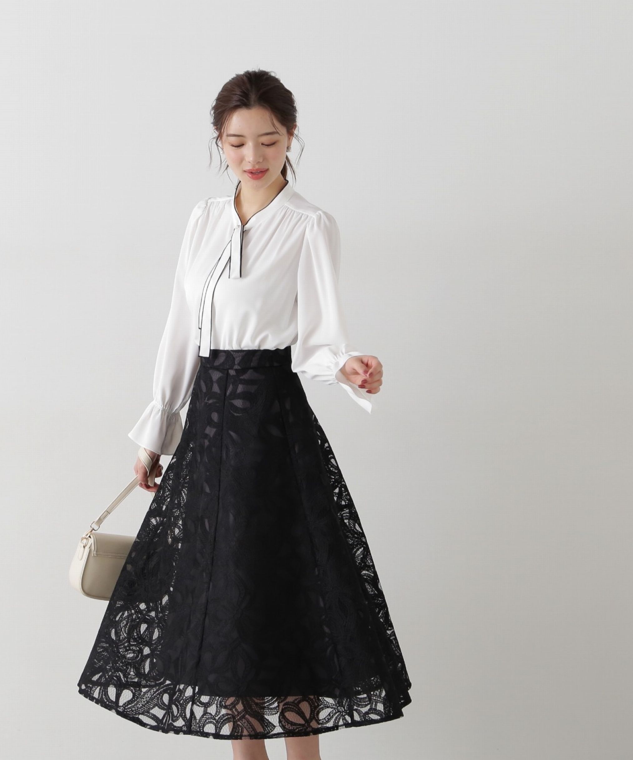 PROPORTION BODY DRESSING「ボウタイブラウス」|シャツ・ブラウス|