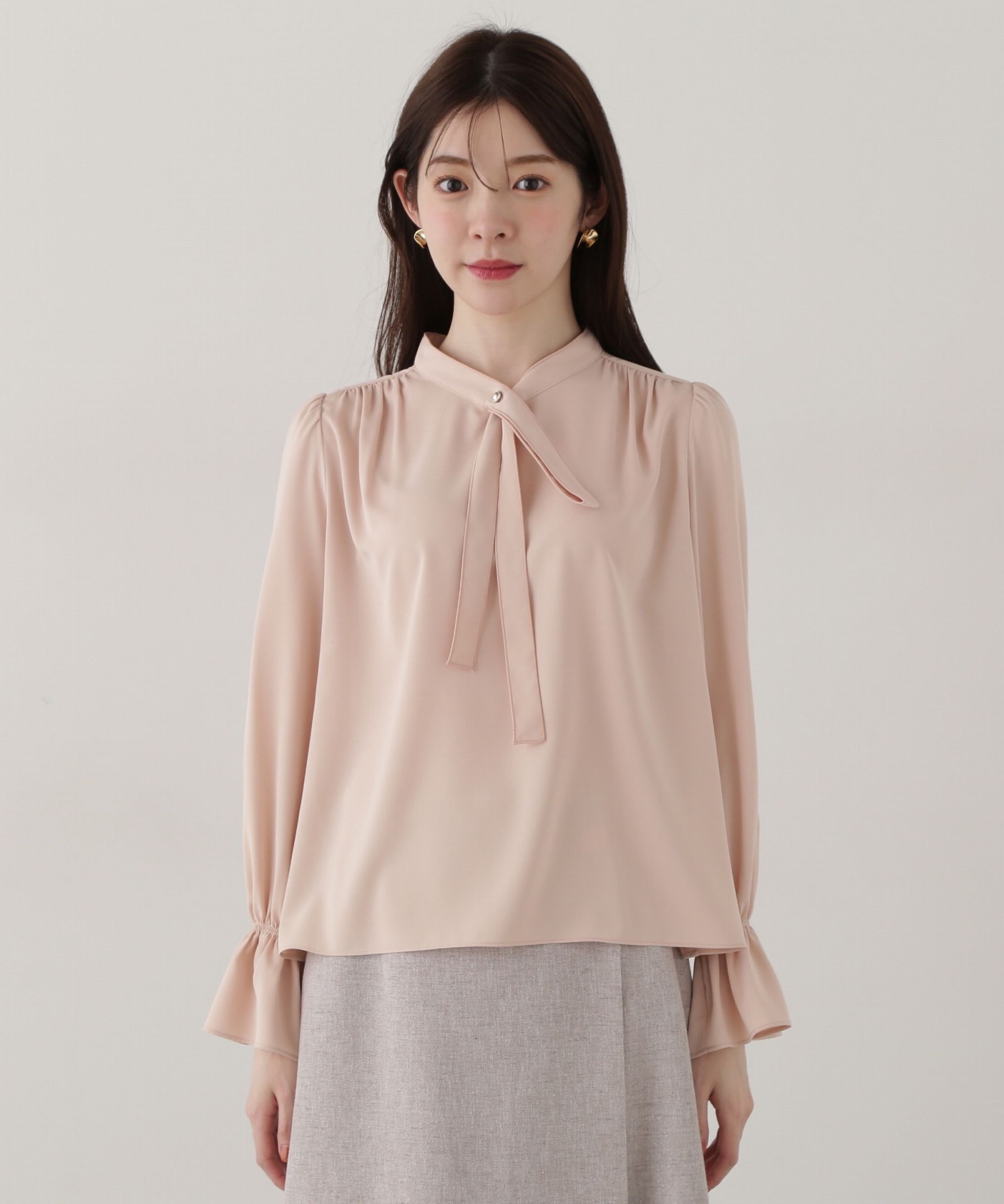 PROPORTION BODY DRESSING「ボウタイブラウス」|シャツ・ブラウス|