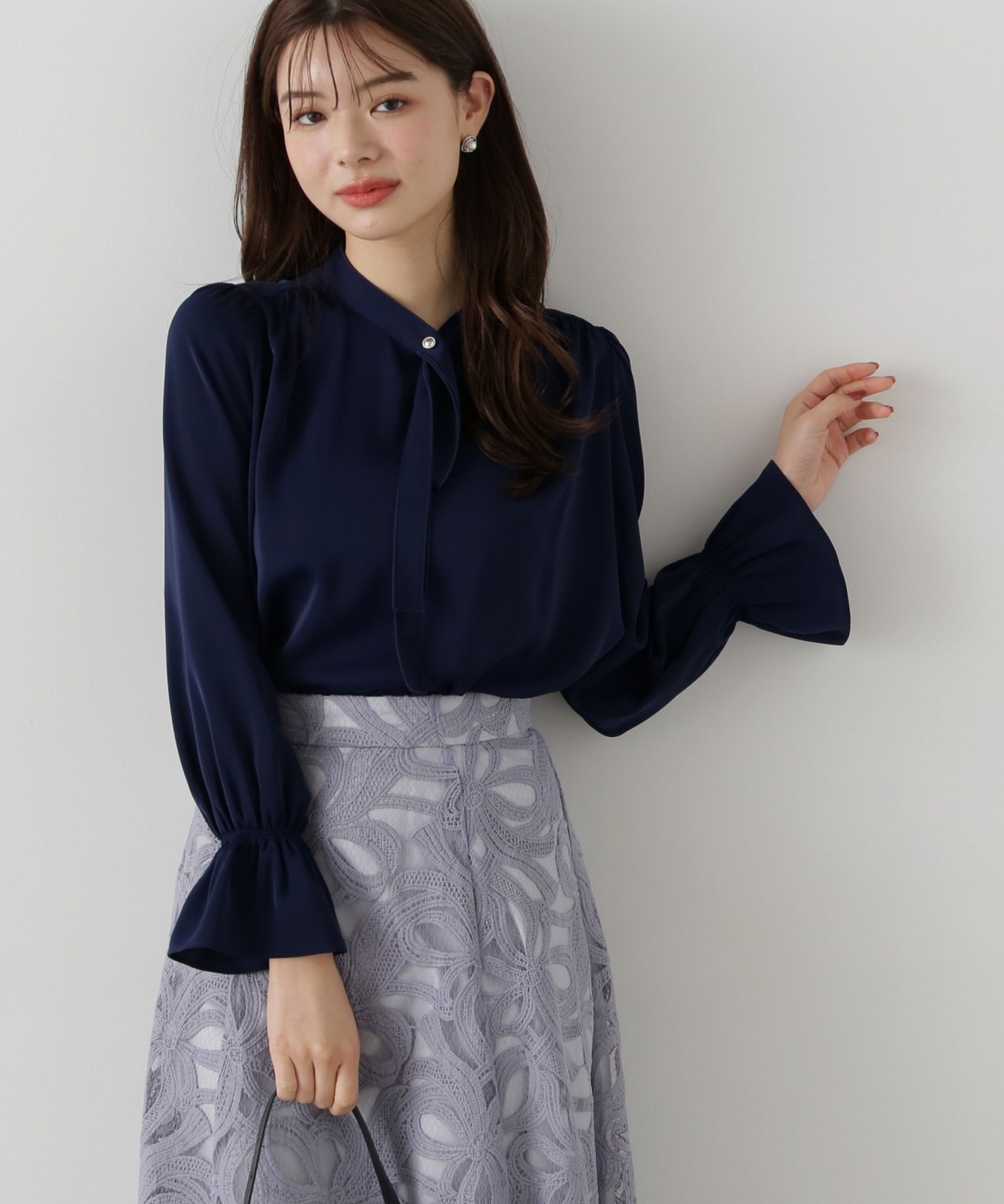 PROPORTION BODY DRESSING「ボウタイブラウス」|シャツ・ブラウス|