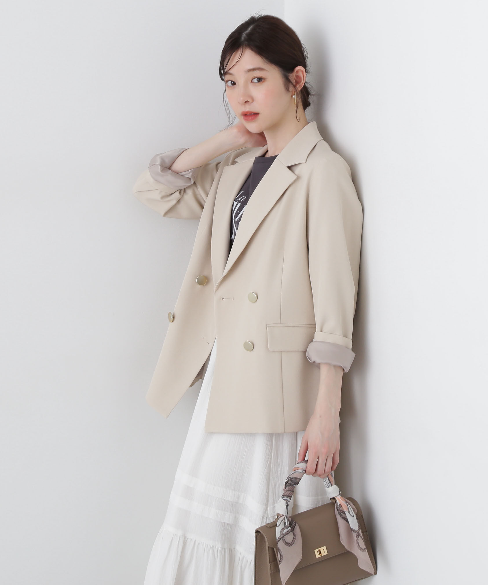 PROPORTION BODY DRESSING「セットアップダブルテーラードジャケット」|その他|