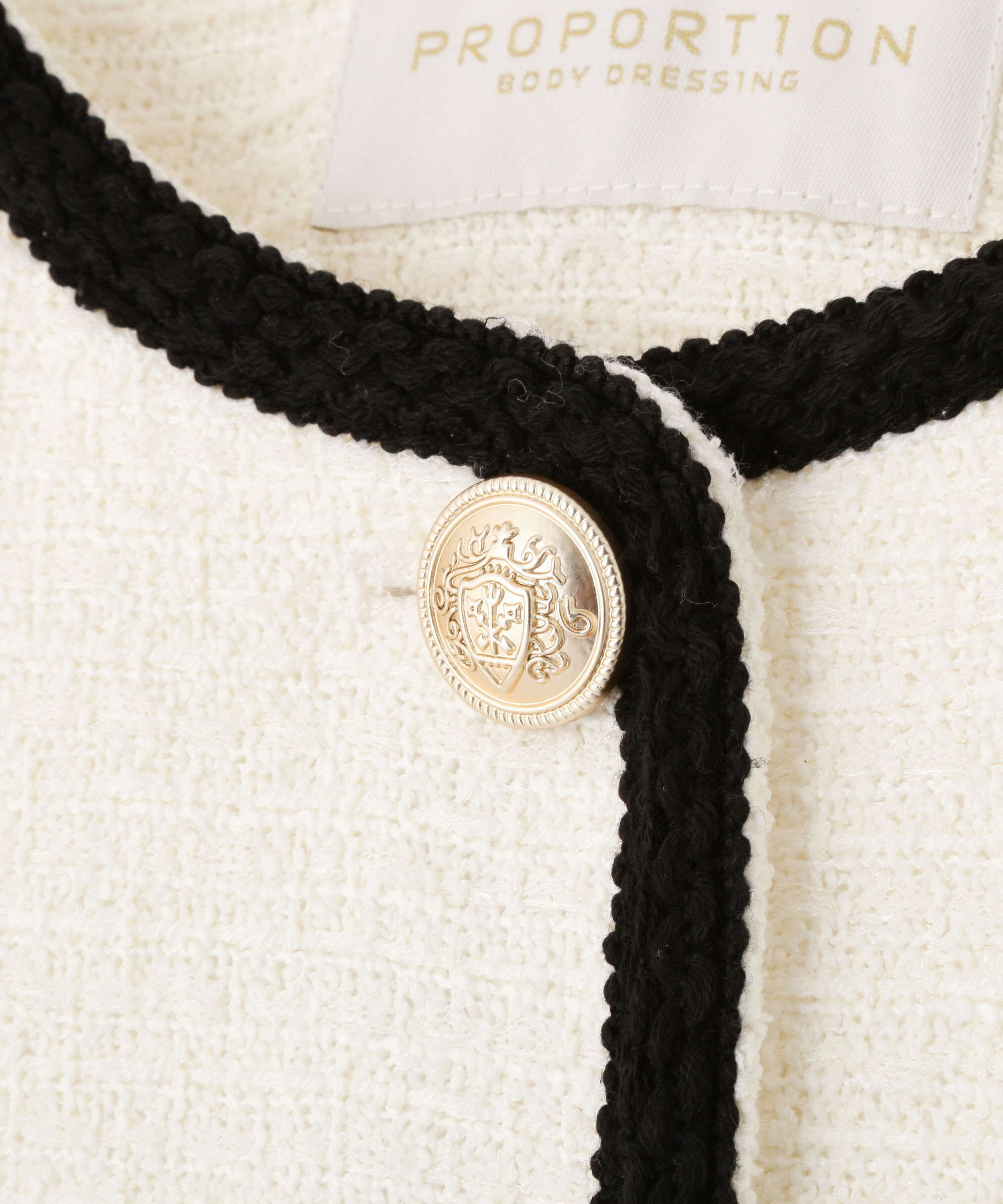 PROPORTION BODY DRESSING「ツイードジャケット」|ブルゾン・スタジャン|