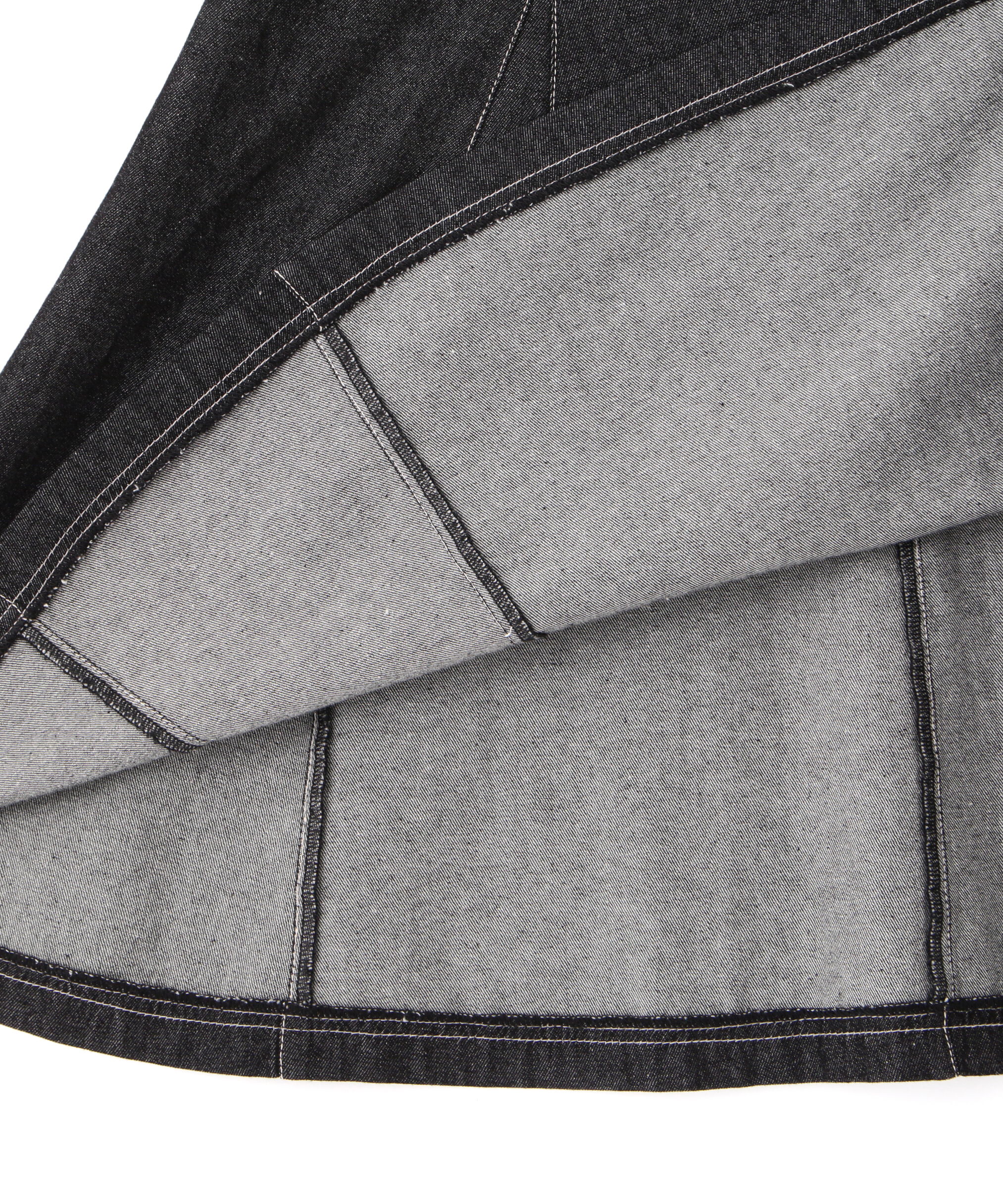 PROPORTION BODY DRESSING「《EDIT COLOGNE》フリルデニムワンピース」|ワンピース|